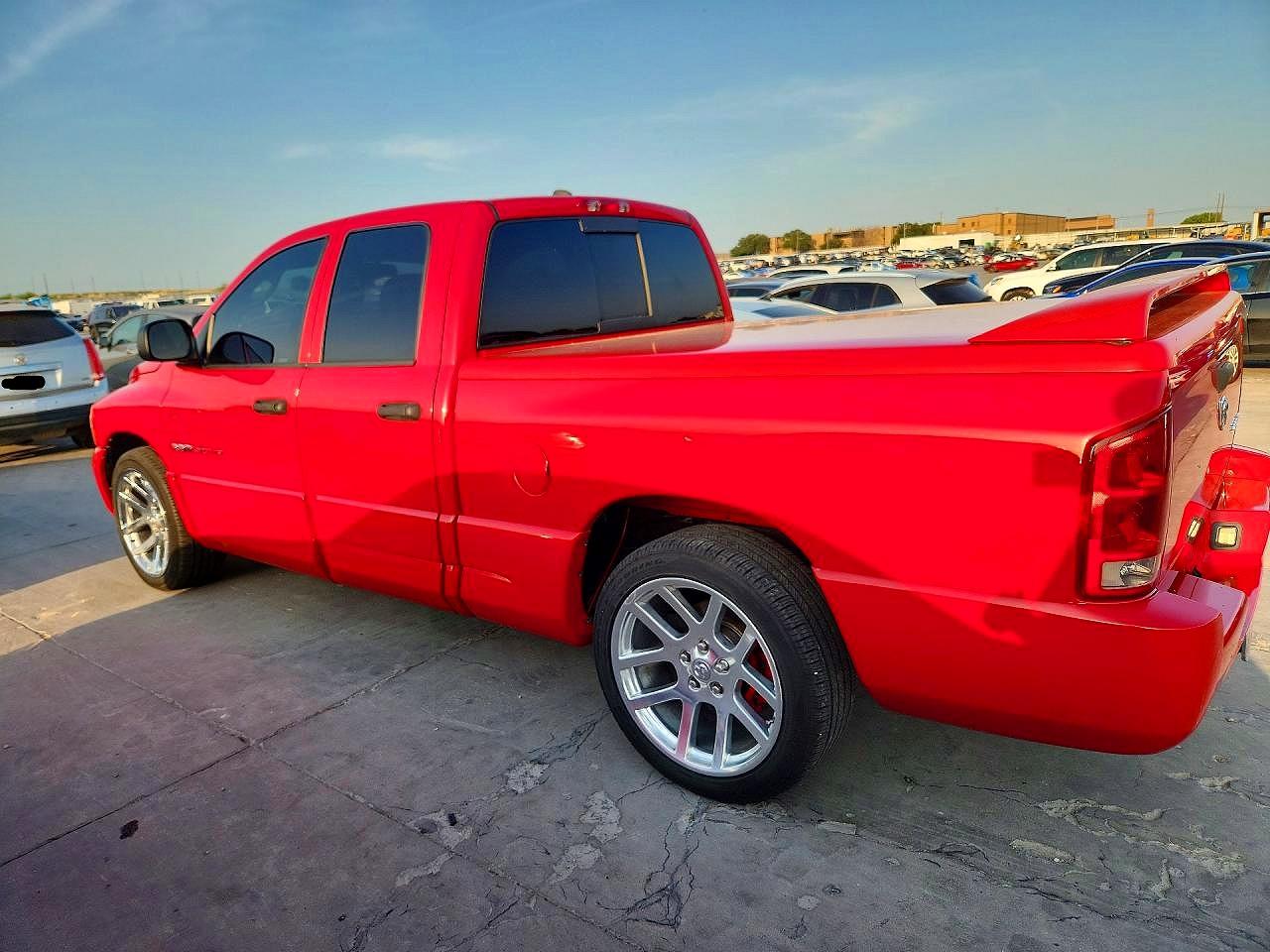 2005 Dodge Ram Srt10 Red vin: 3D7HA18H75G820097