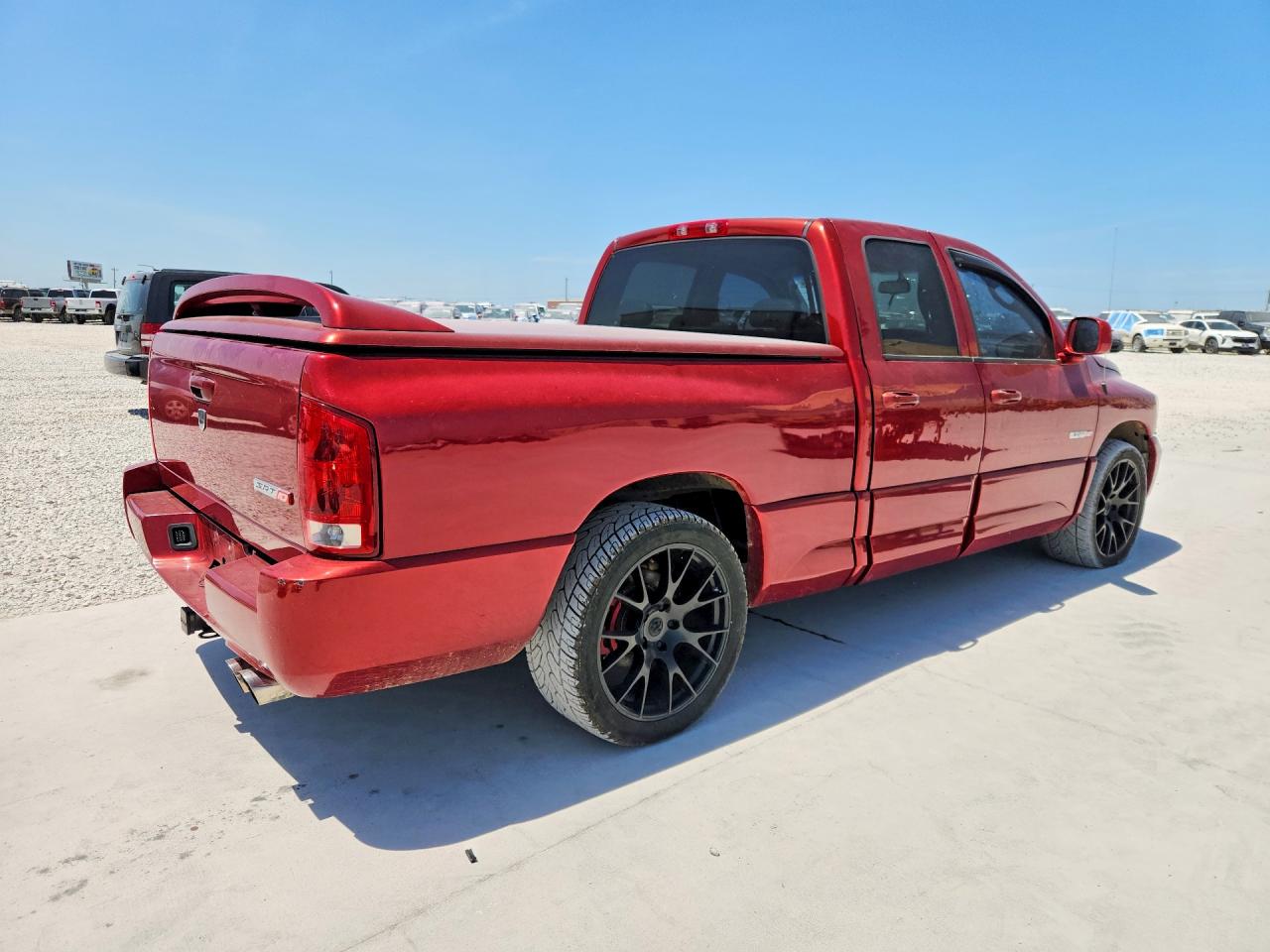2006 Dodge Ram Srt10 Красный vin: 3D7HA18H86G162050