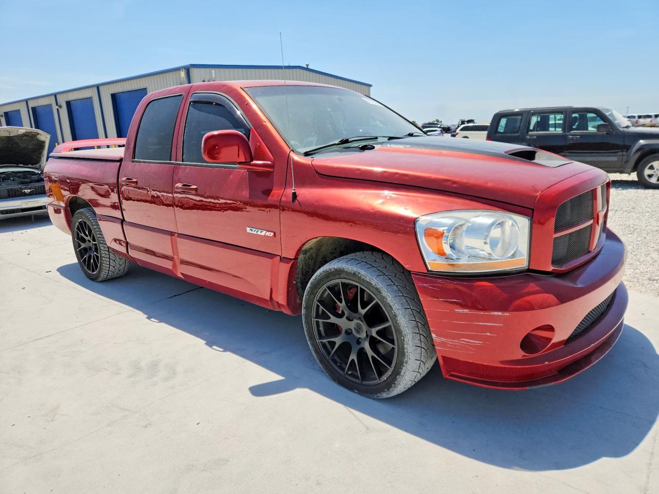 2006 Dodge Ram Srt10 Красный vin: 3D7HA18H86G162050