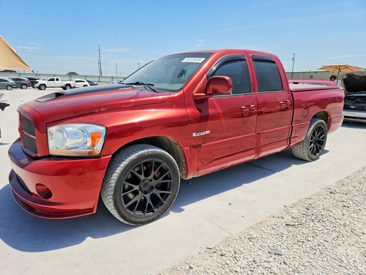 2006 Dodge Ram Srt10 Красный vin: 3D7HA18H86G162050