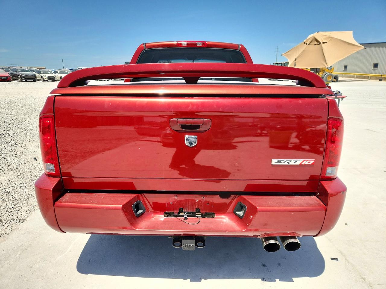 2006 Dodge Ram Srt10 Красный vin: 3D7HA18H86G162050