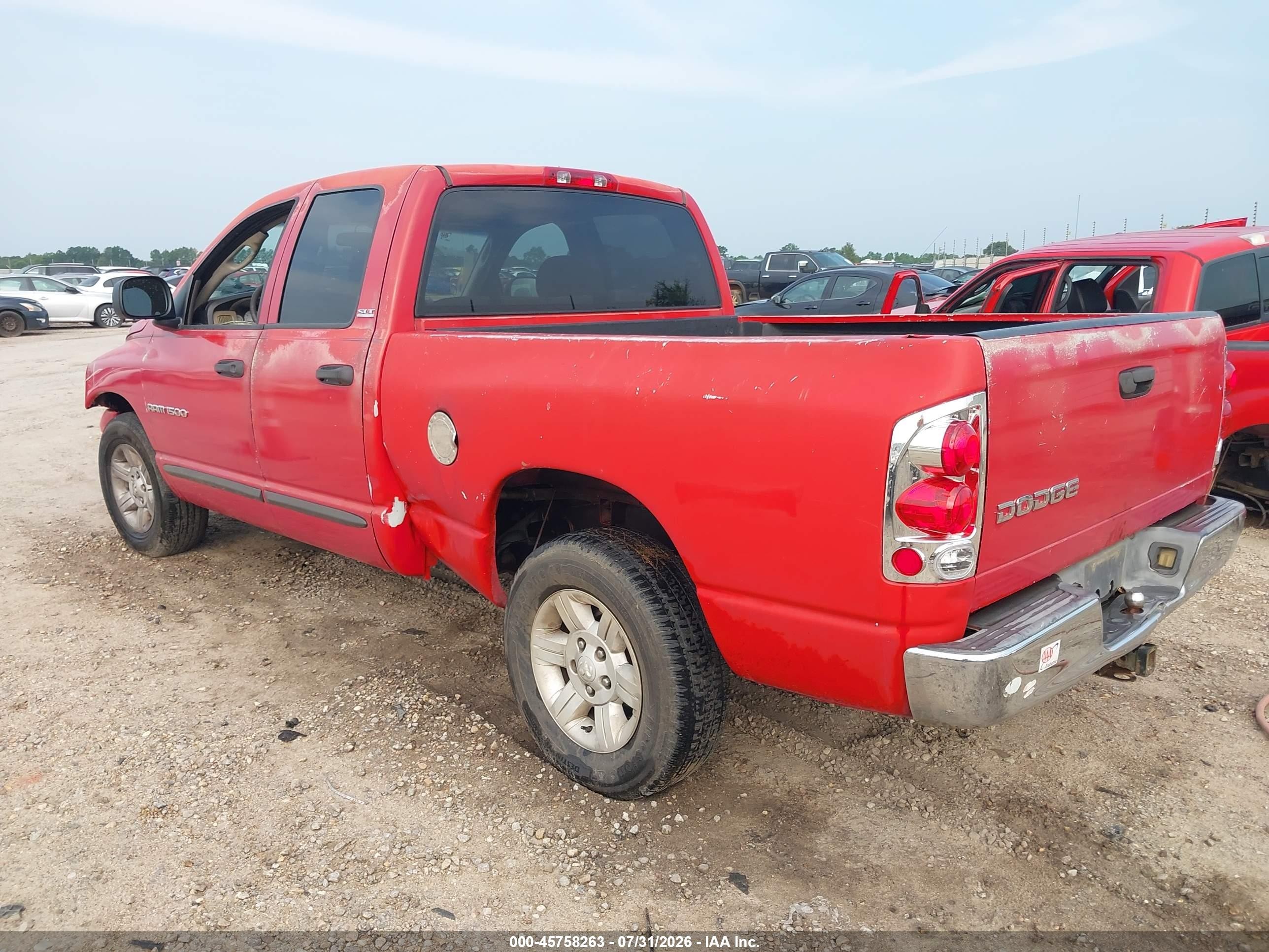2002 Dodge Ram 1500 St Красный vin: 3D7HA18N02G209751