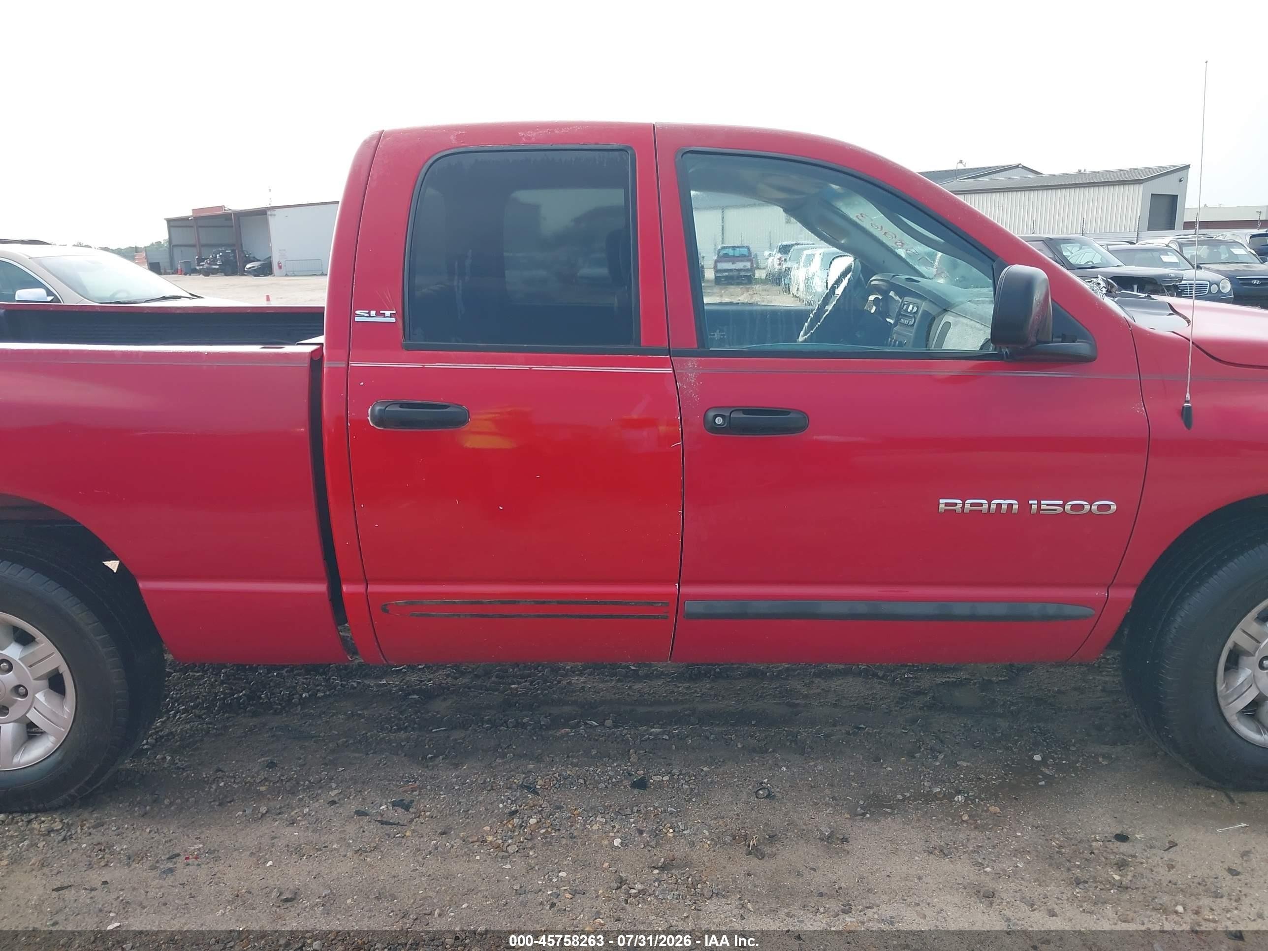 2002 Dodge Ram 1500 St Красный vin: 3D7HA18N02G209751