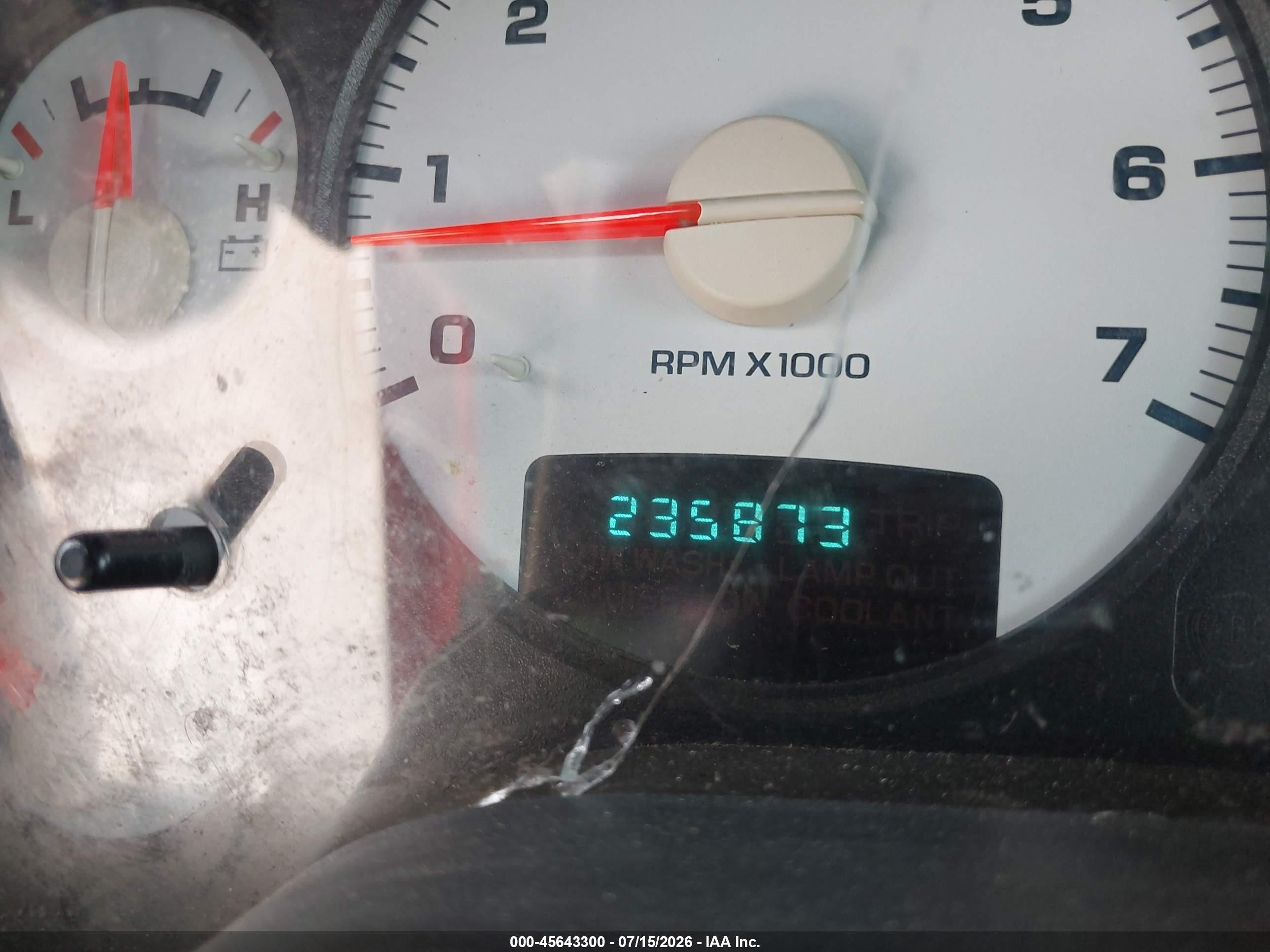 2002 Dodge Ram 1500 St Red vin: 3D7HA18N22G180219