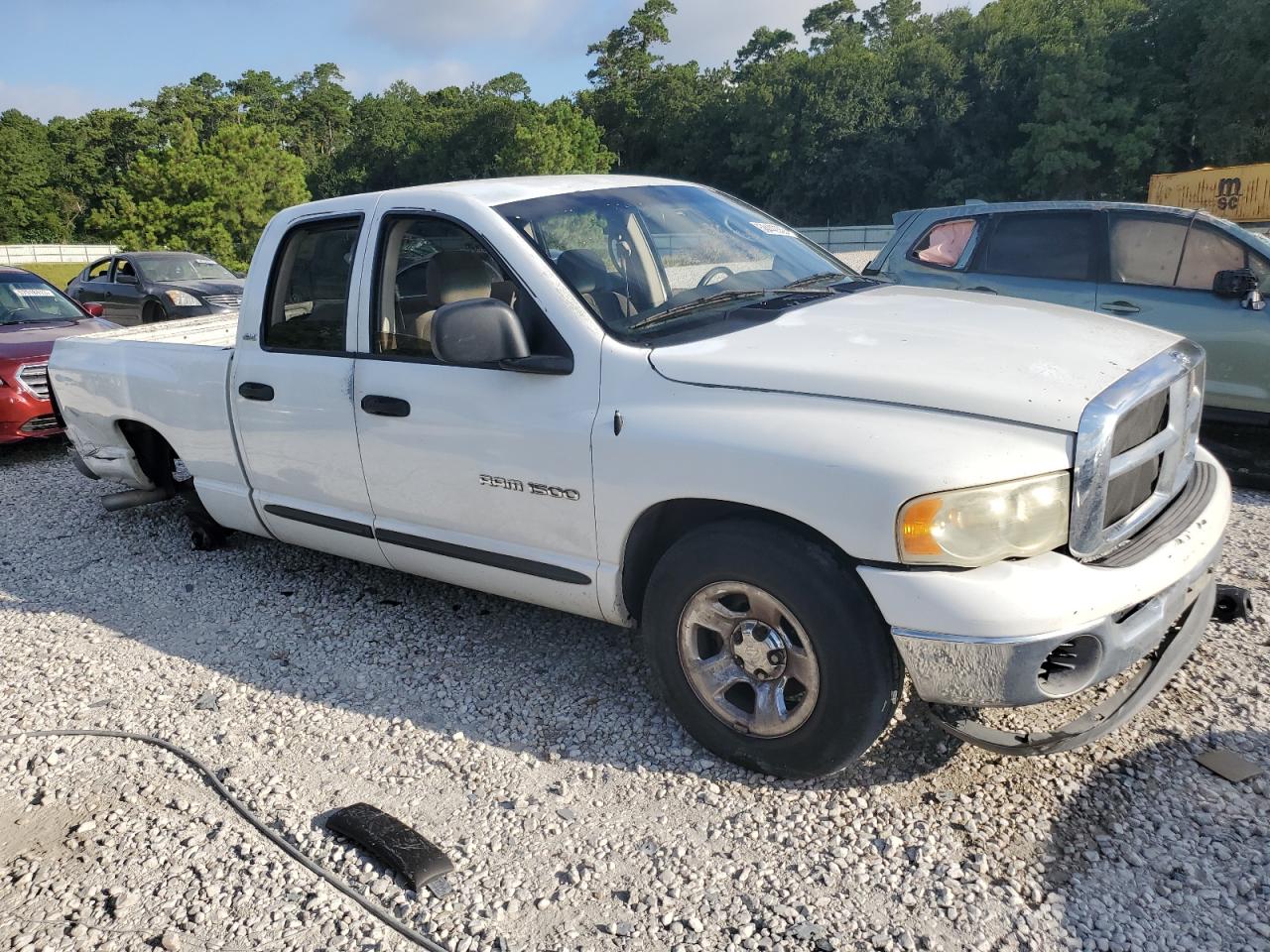2002 Dodge Ram 1500 White vin: 3D7HA18N32G158097