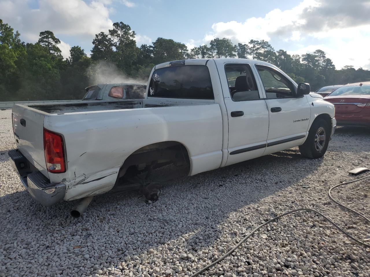 2002 Dodge Ram 1500 White vin: 3D7HA18N32G158097