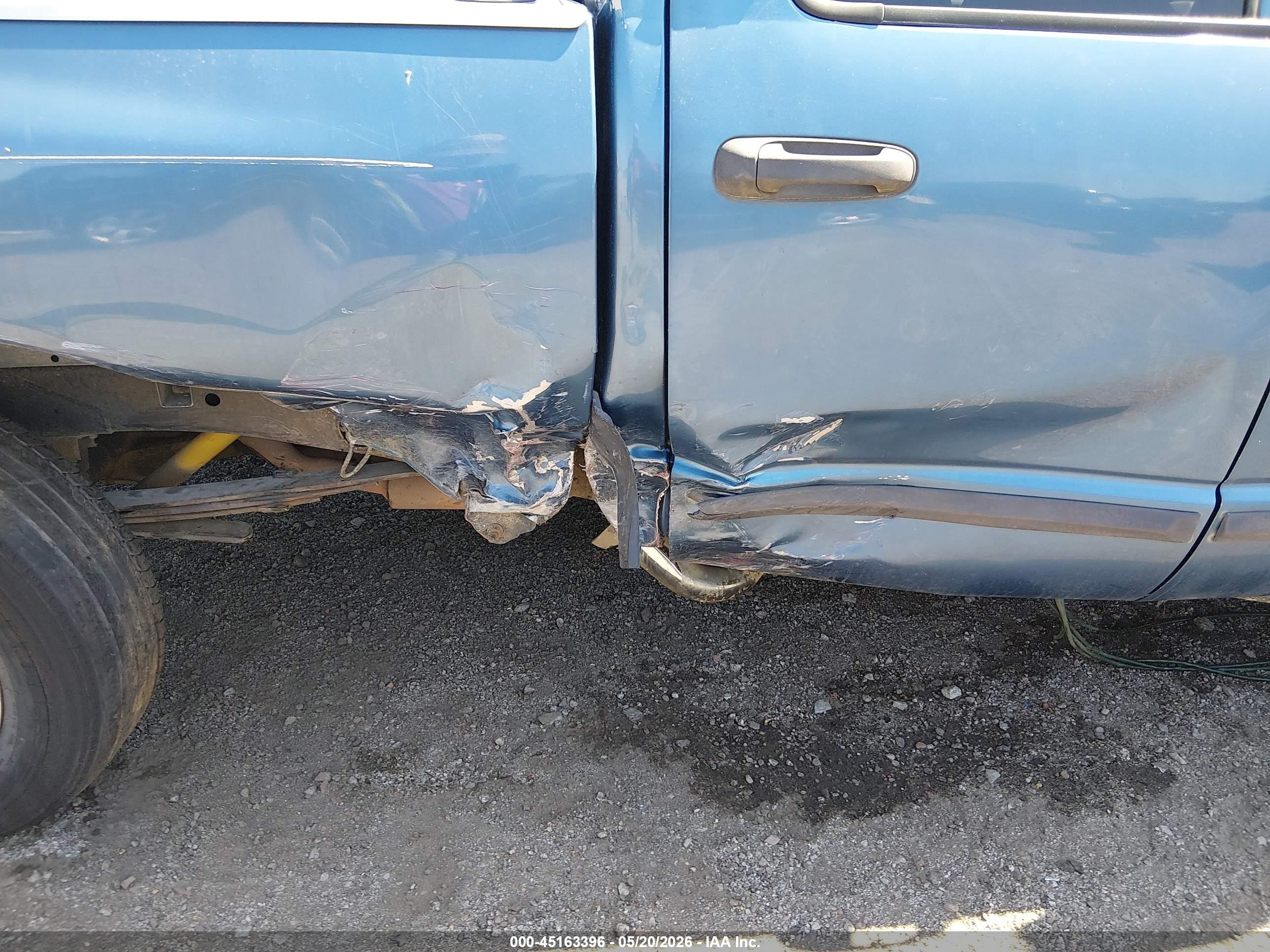 2002 Dodge Ram 1500 St Light Blue vin: 3D7HA18N32G204608