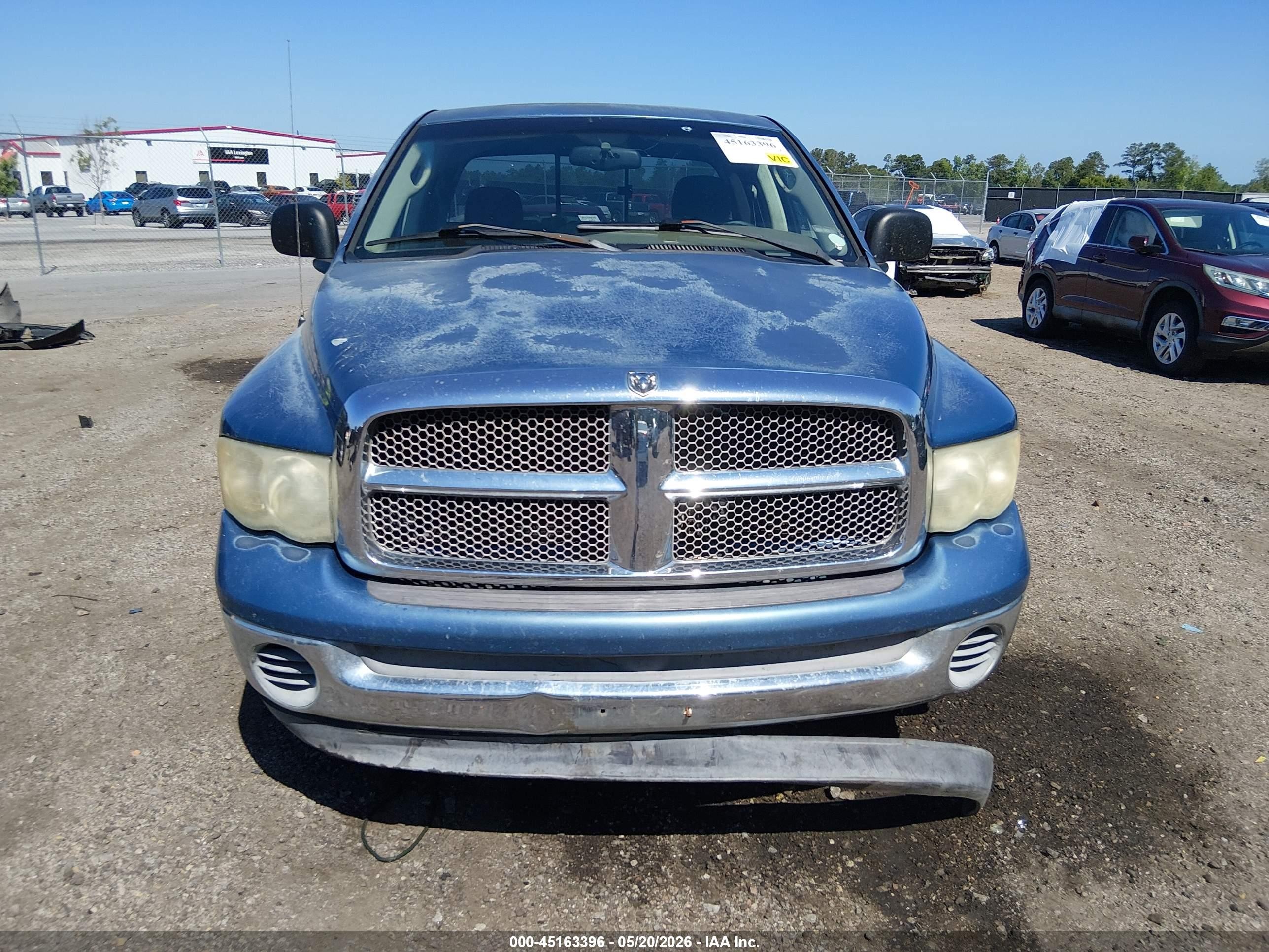 2002 Dodge Ram 1500 St Light Blue vin: 3D7HA18N32G204608