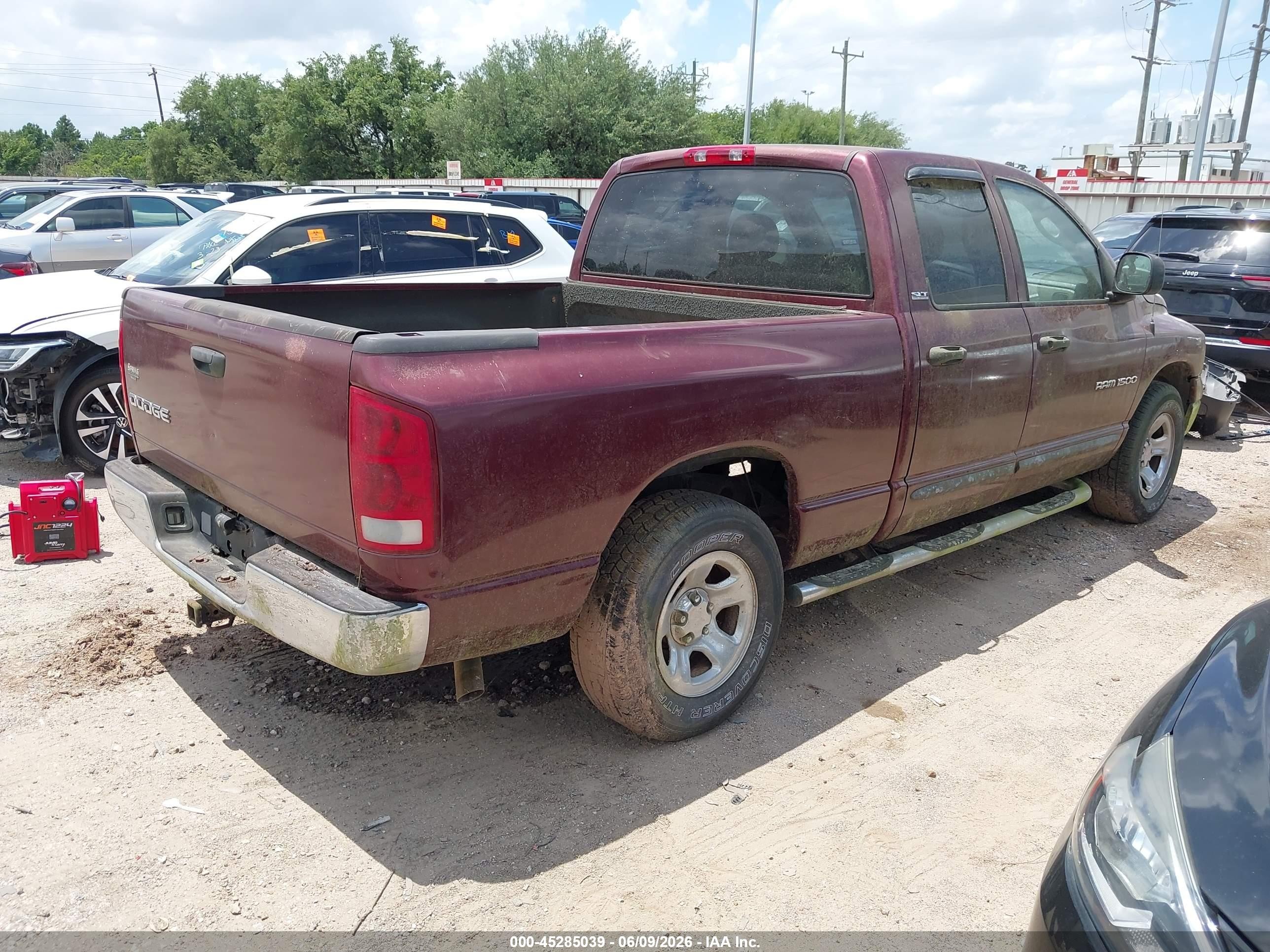 2002 Dodge Ram 1500 St Фиолетовый vin: 3D7HA18N42G128669