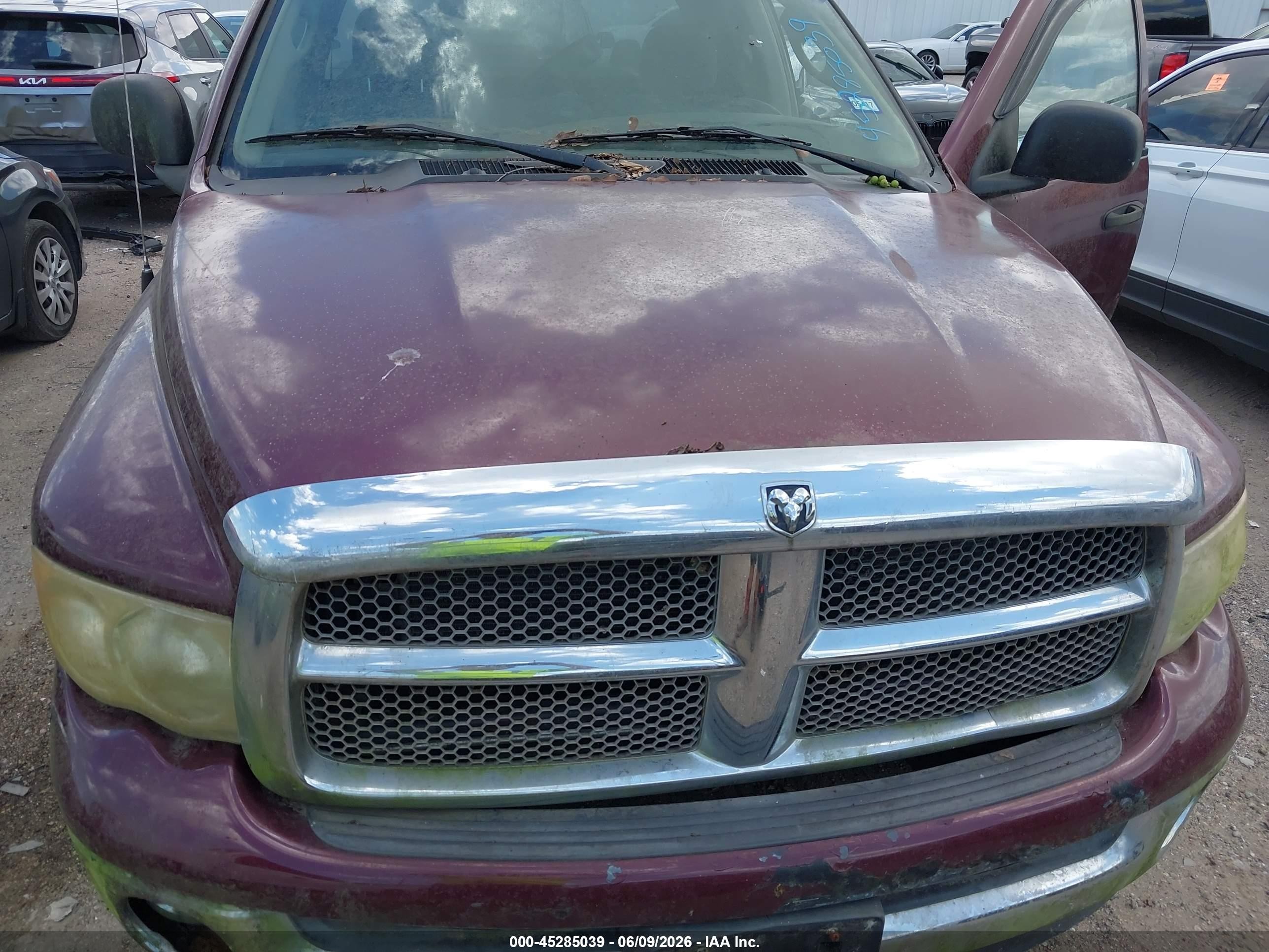 2002 Dodge Ram 1500 St Фиолетовый vin: 3D7HA18N42G128669