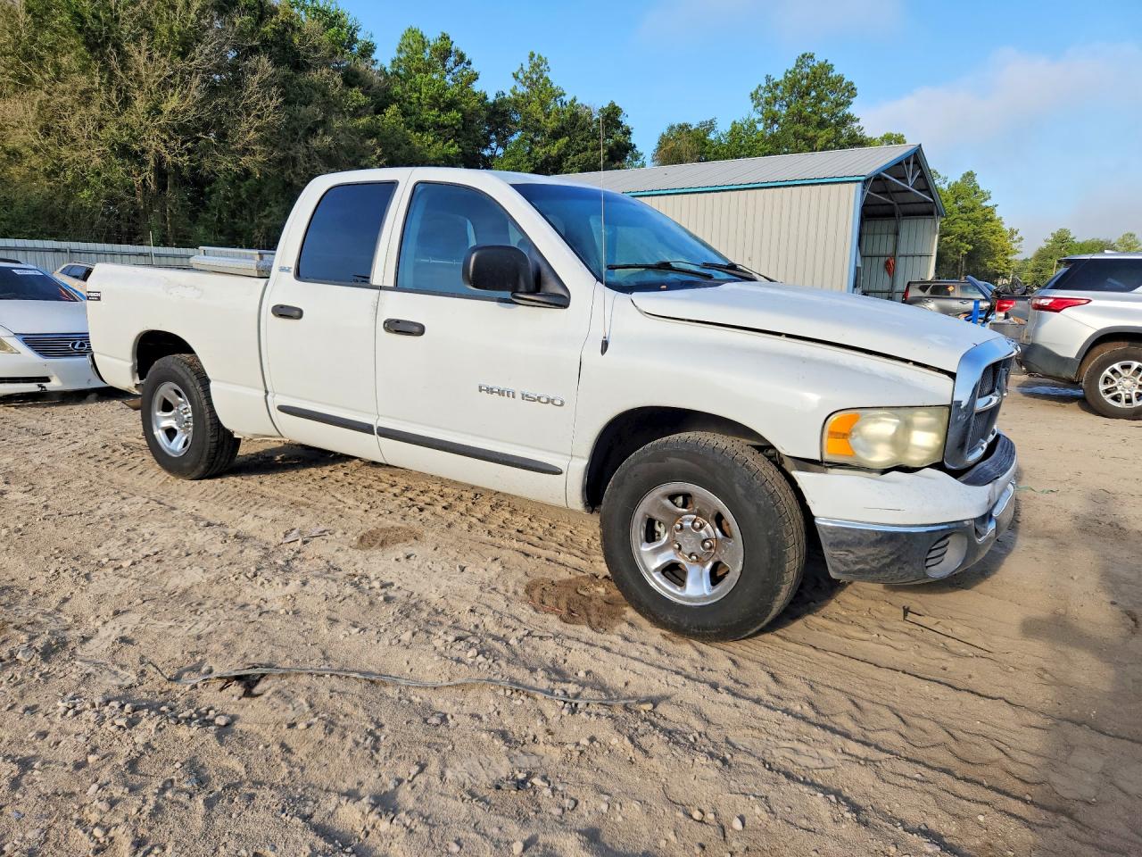 2002 Dodge Ram 1500 White vin: 3D7HA18N42G130275
