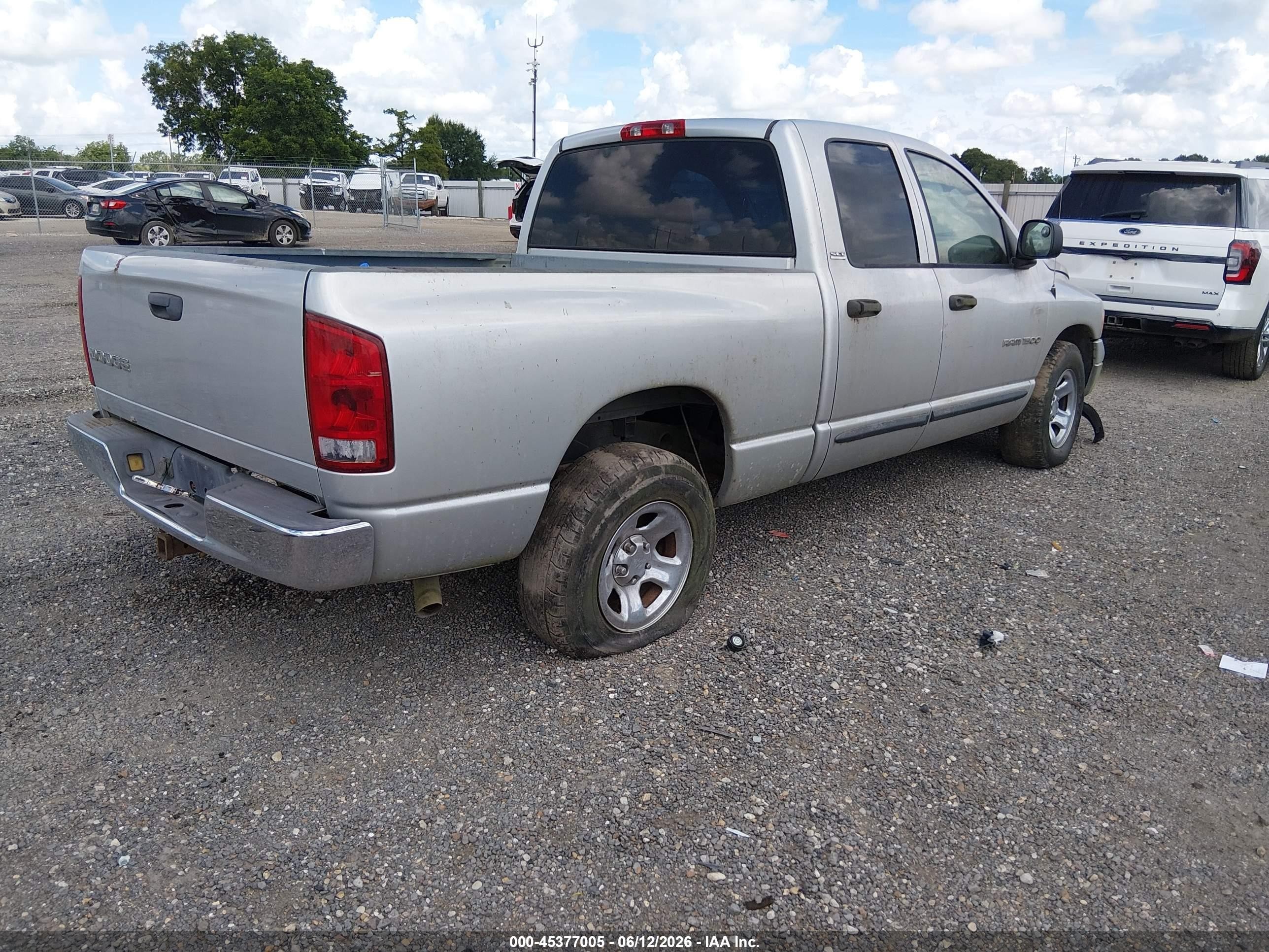 2002 Dodge Ram 1500 St Gray vin: 3D7HA18N52G115722