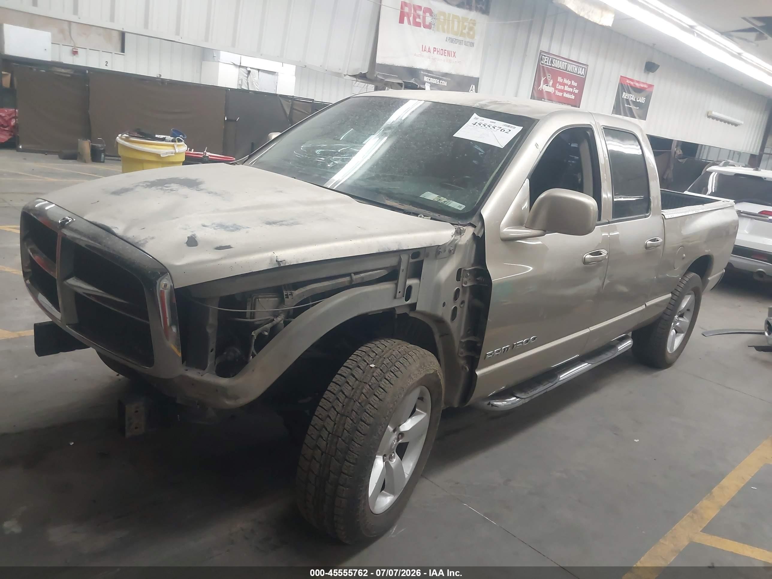 2002 Dodge Ram 1500 St Коричневый vin: 3D7HA18N72G169720