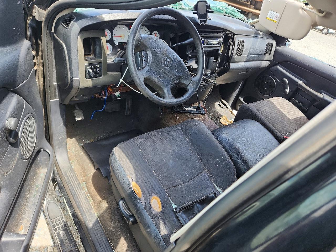2002 Dodge Ram 1500 Black vin: 3D7HA18N92G183473