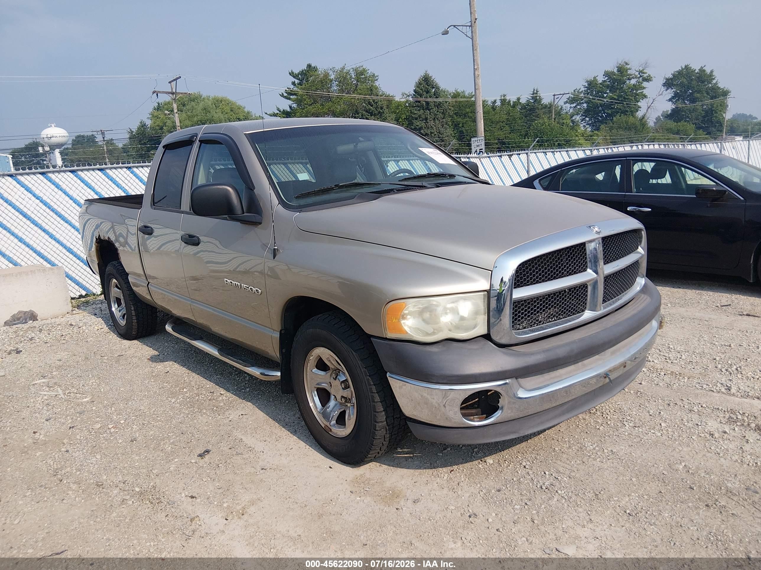2002 Dodge Ram 1500 St Gold vin: 3D7HA18NX2G188942