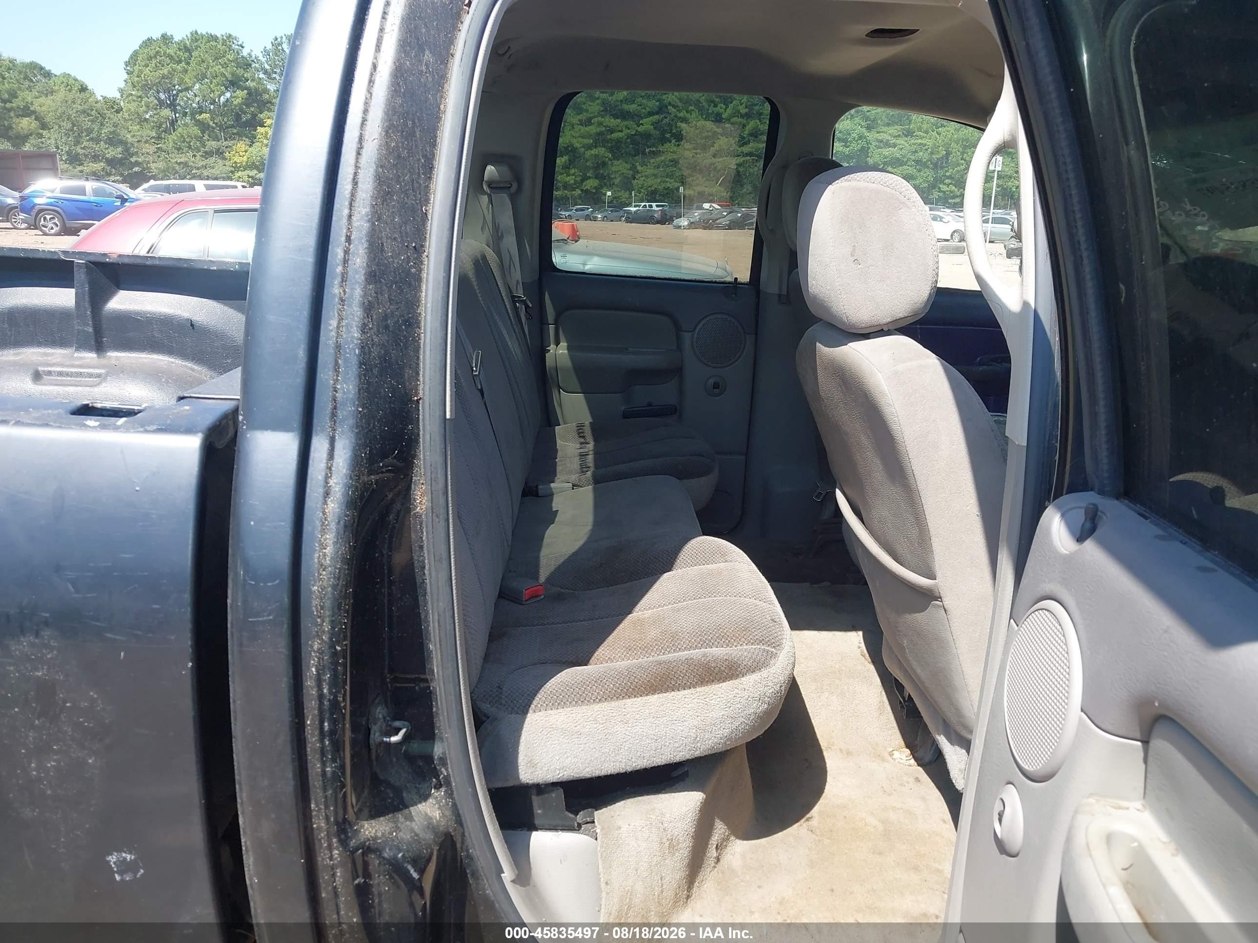2002 Dodge Ram 1500 St Black vin: 3D7HA18NX2G193784