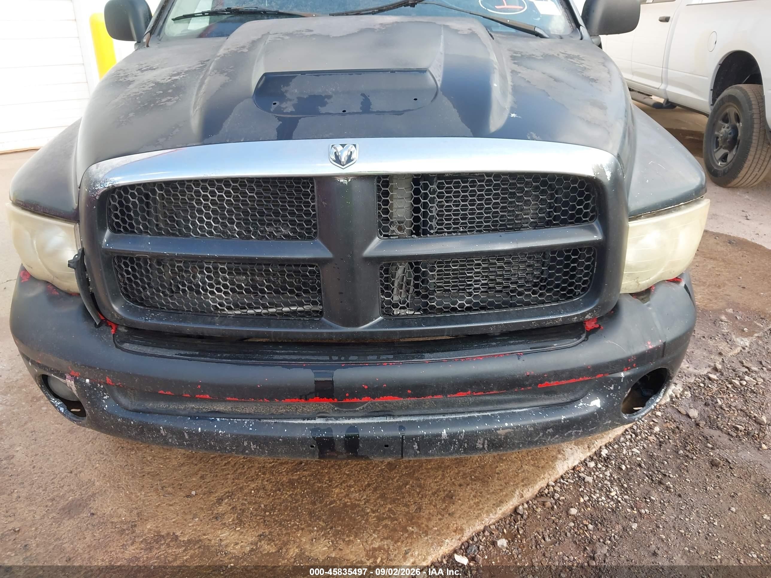 2002 Dodge Ram 1500 St Black vin: 3D7HA18NX2G193784