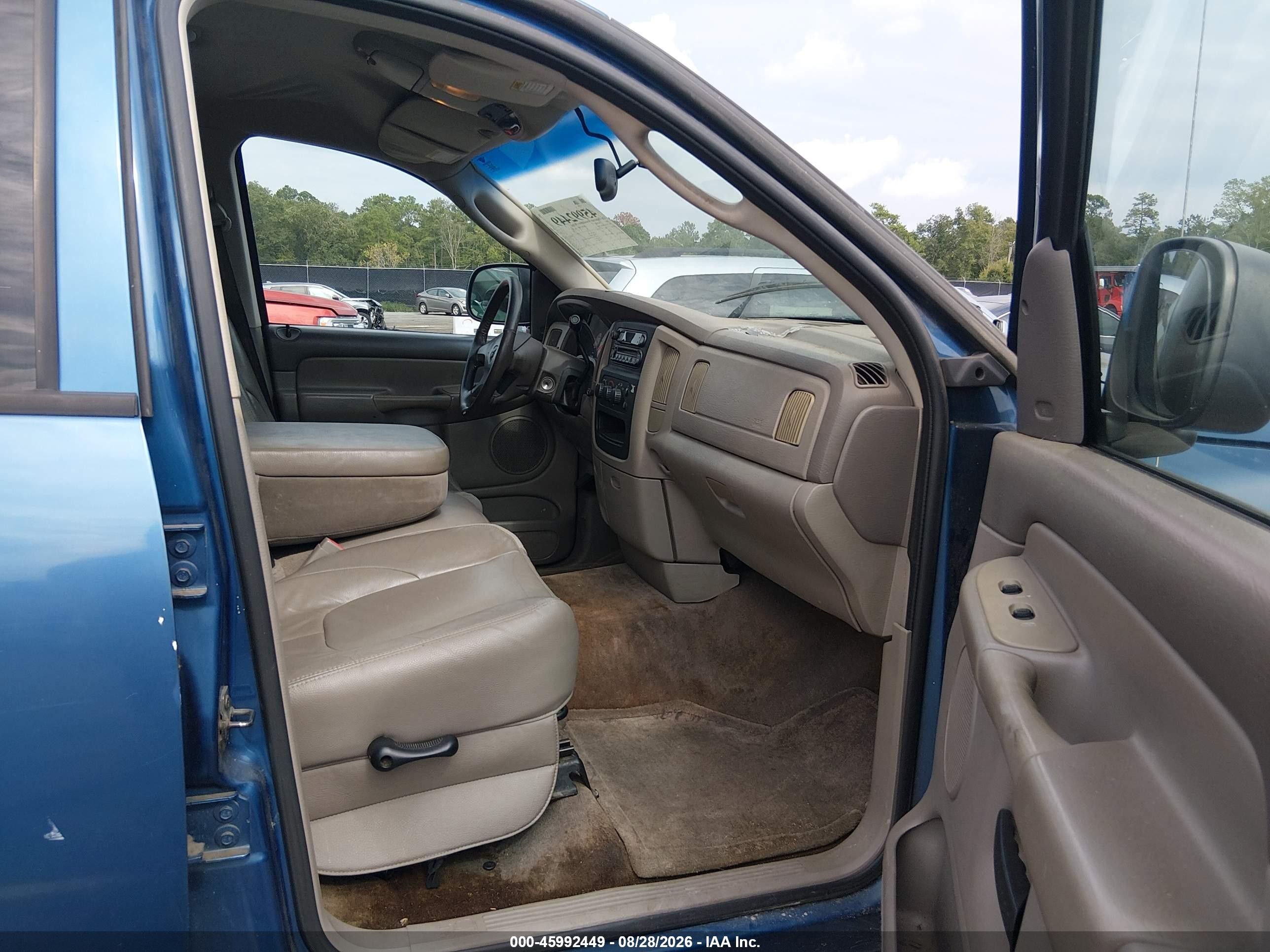 2002 Dodge Ram 1500 St Синий vin: 3D7HA18Z72G204694