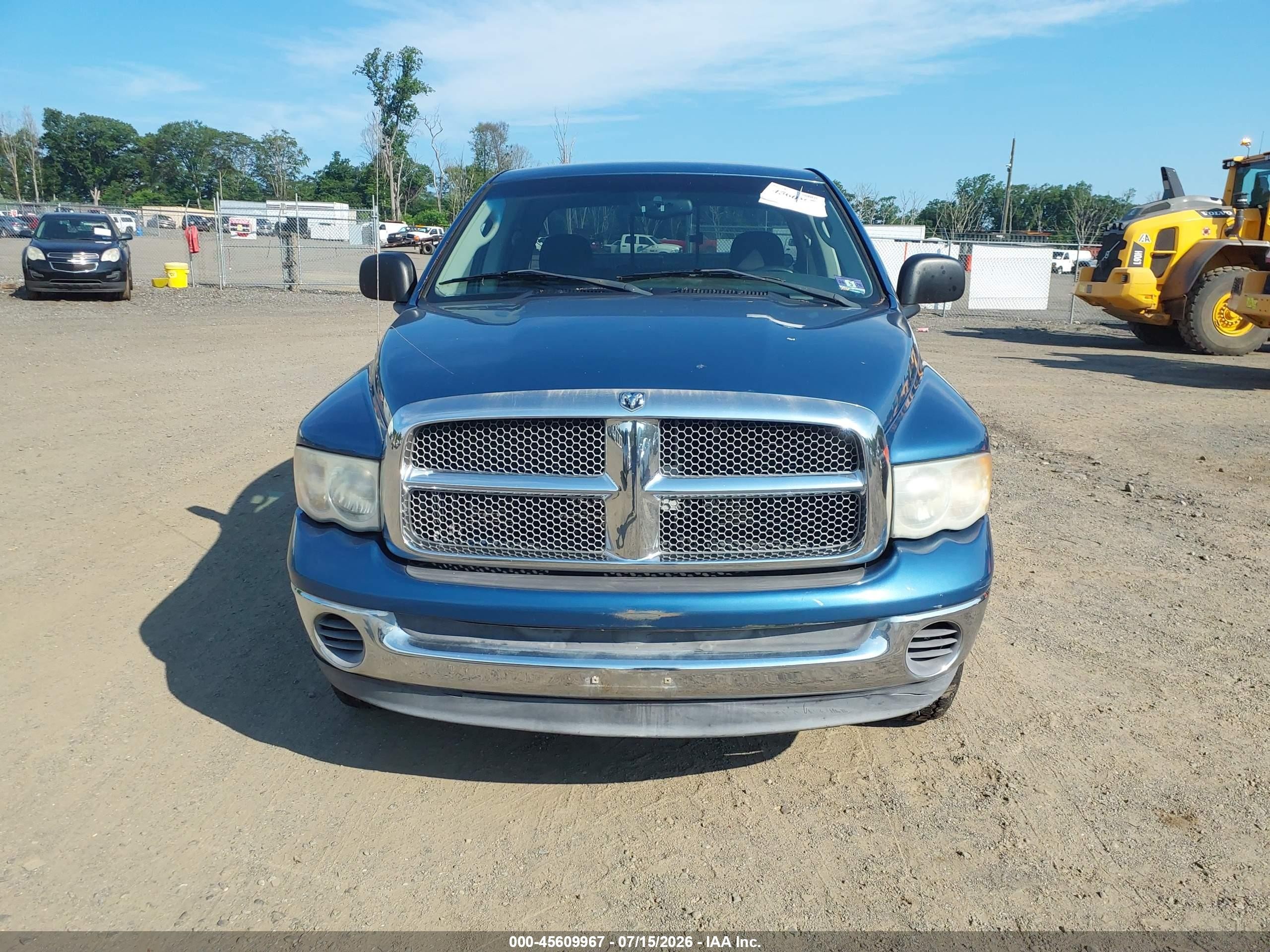 2002 Dodge Ram 1500 St Синий vin: 3D7HU18N32G158401