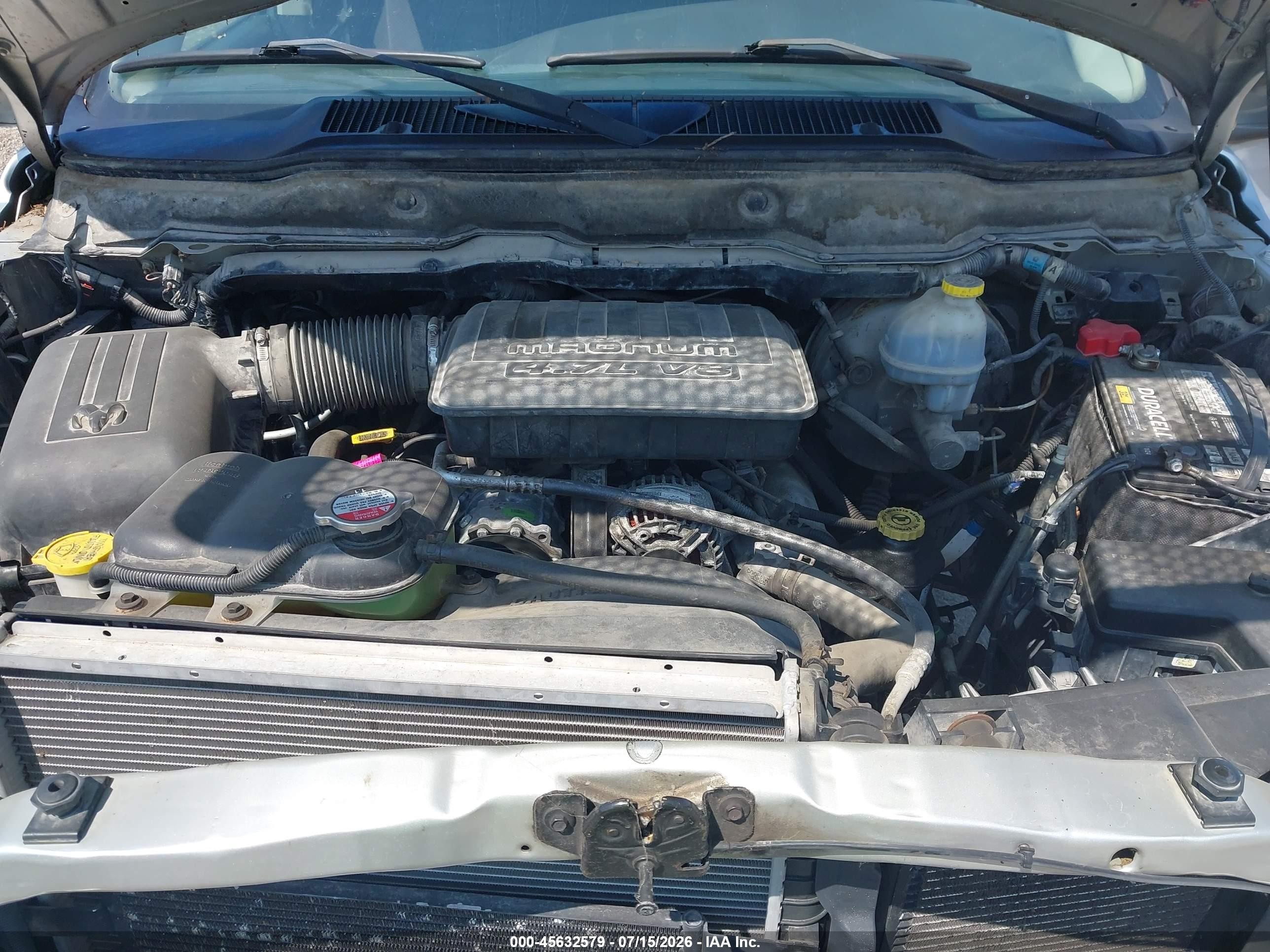 2002 Dodge Ram 1500 St Gray vin: 3D7HU18N42G181685