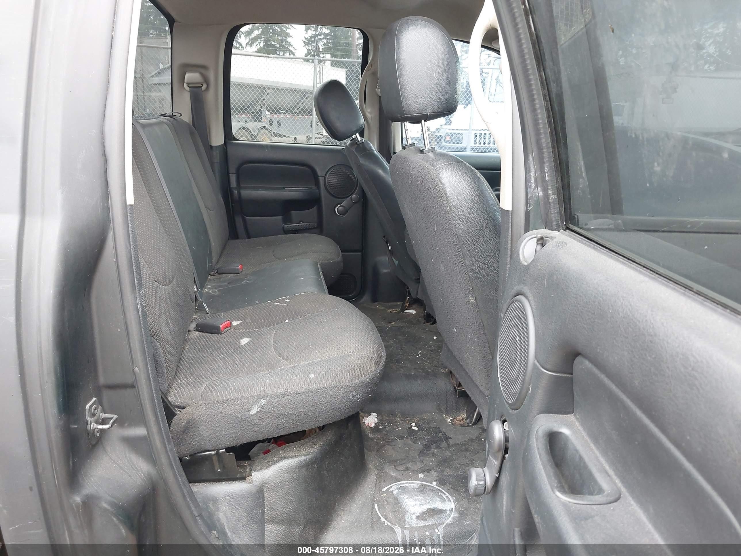 2002 Dodge Ram 1500 St Black vin: 3D7HU18N42G192850