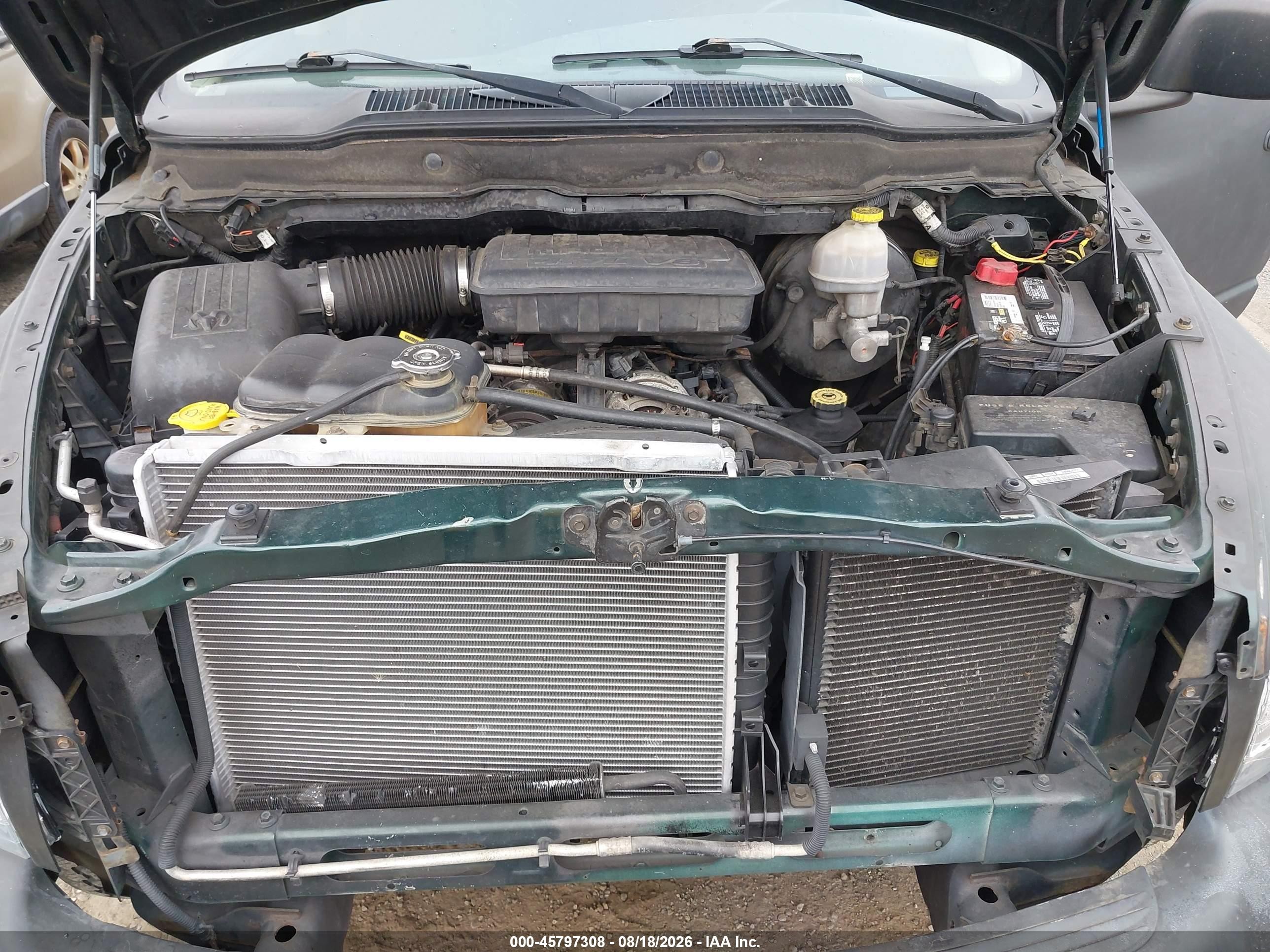 2002 Dodge Ram 1500 St Black vin: 3D7HU18N42G192850