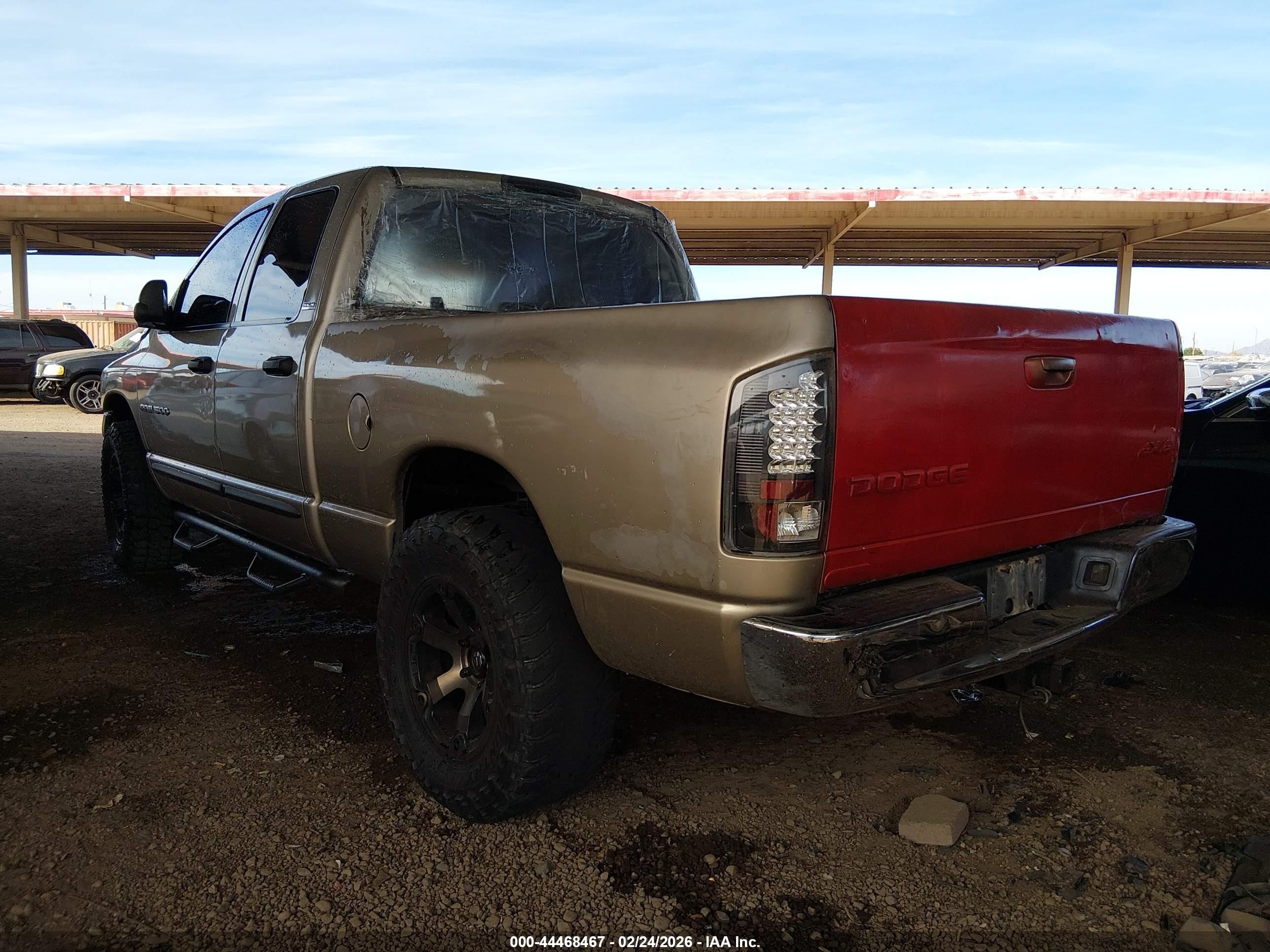 2002 Dodge Ram 1500 St Champagne vin: 3D7HU18N52G128834