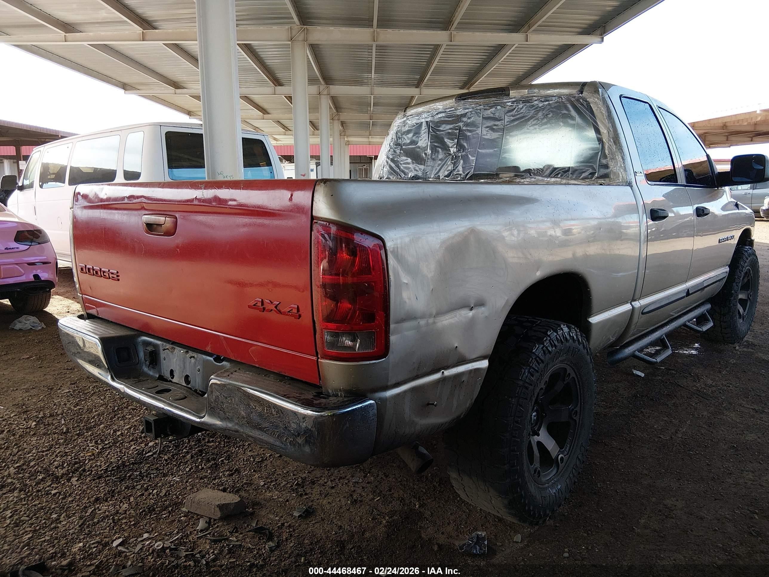 2002 Dodge Ram 1500 St Champagne vin: 3D7HU18N52G128834