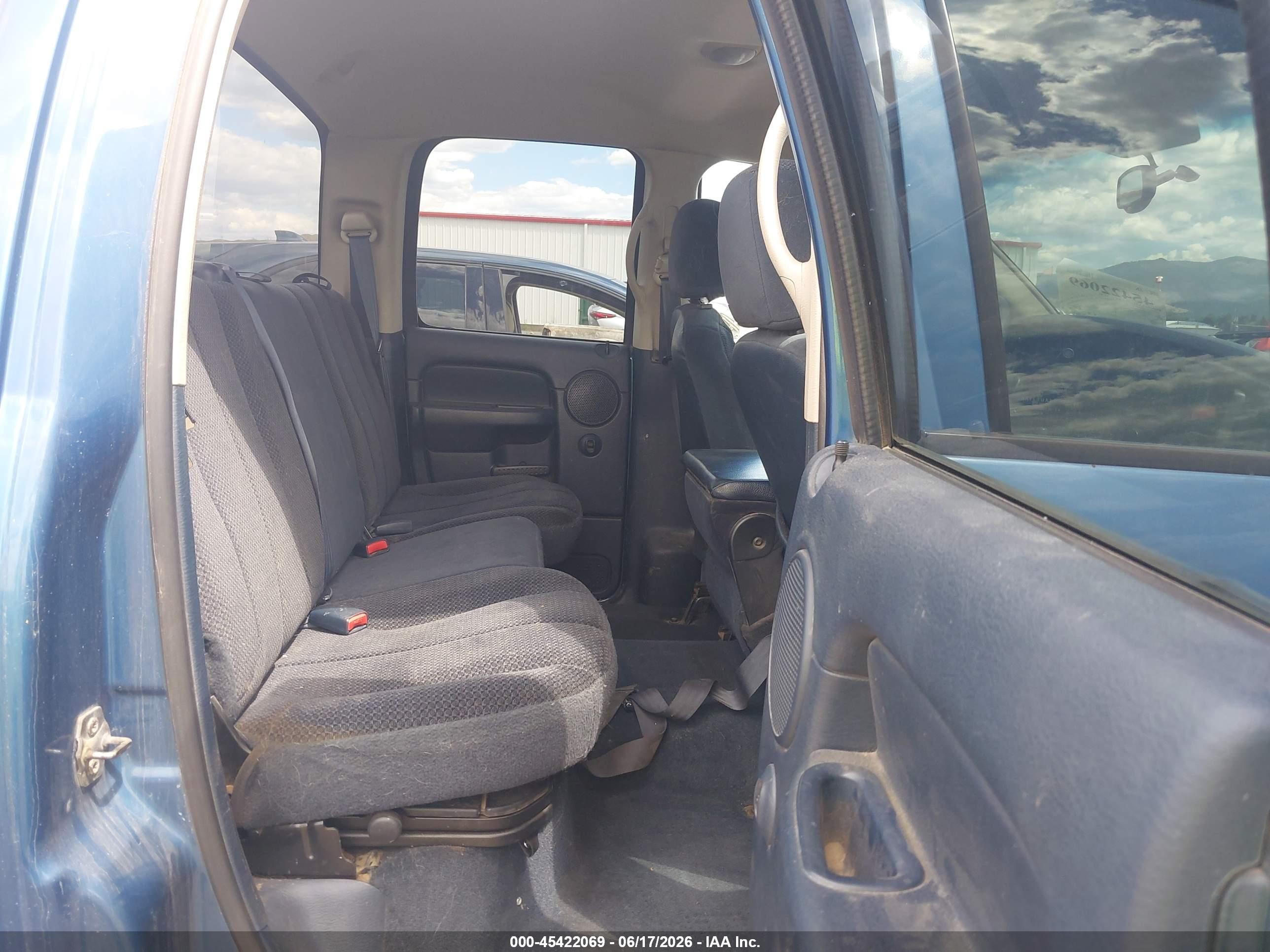 2002 Dodge Ram 1500 St Blue vin: 3D7HU18N52G186636