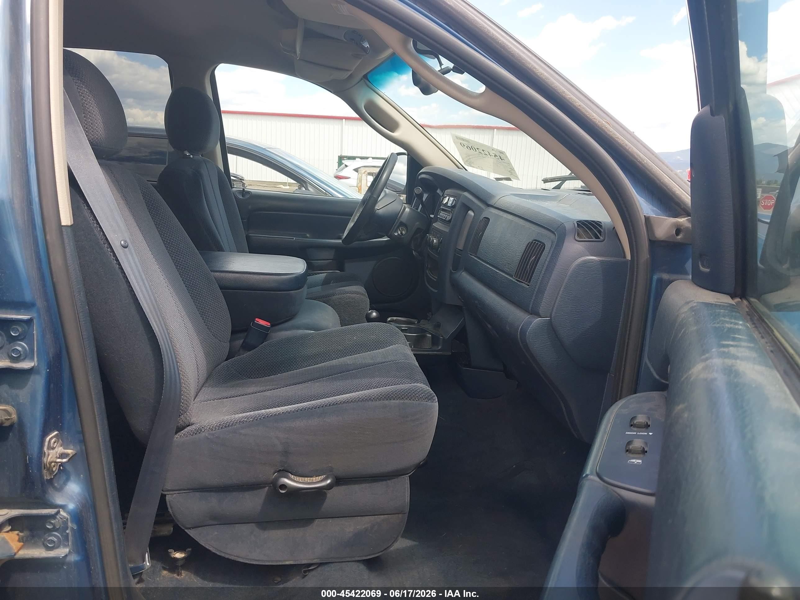 2002 Dodge Ram 1500 St Blue vin: 3D7HU18N52G186636