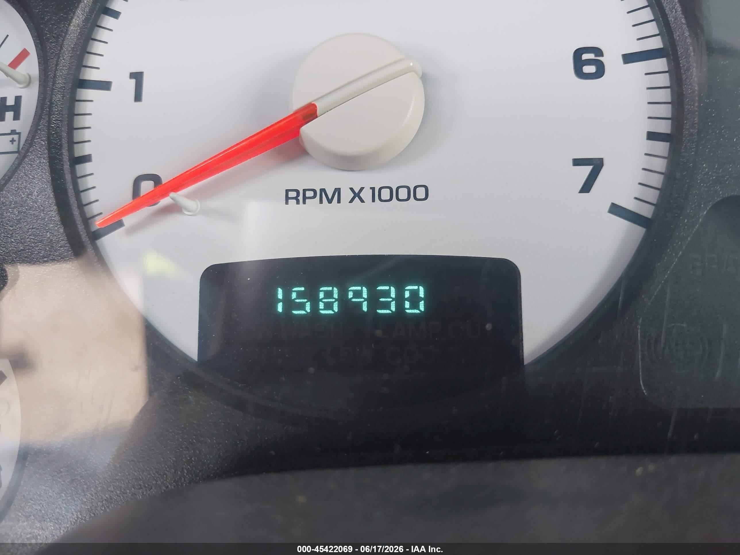 2002 Dodge Ram 1500 St Blue vin: 3D7HU18N52G186636