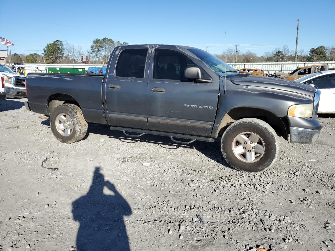 2002 Dodge Ram 1500 Charcoal vin: 3D7HU18N62G130978