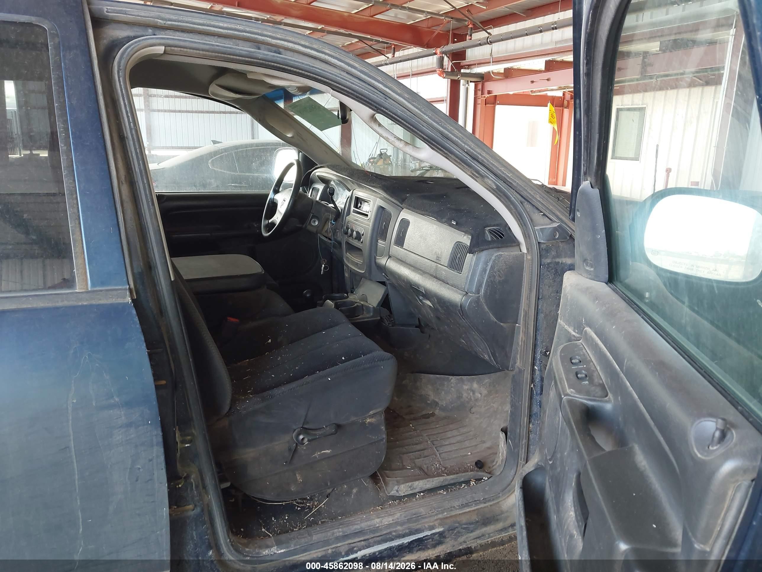 2002 Dodge Ram 1500 St Blue vin: 3D7HU18N82G185044