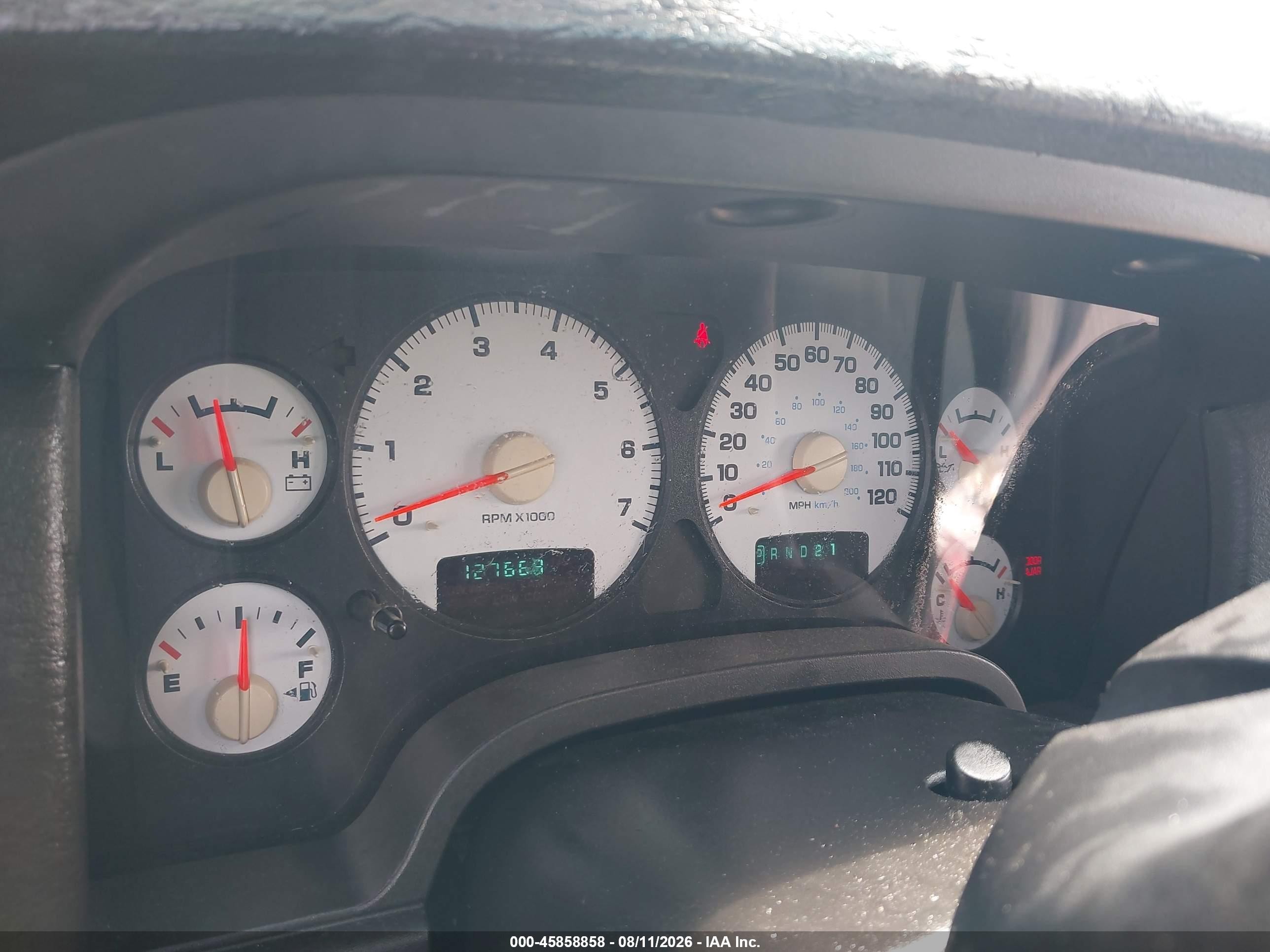 2002 Dodge Ram 1500 St Gray vin: 3D7HU18NX2G193405