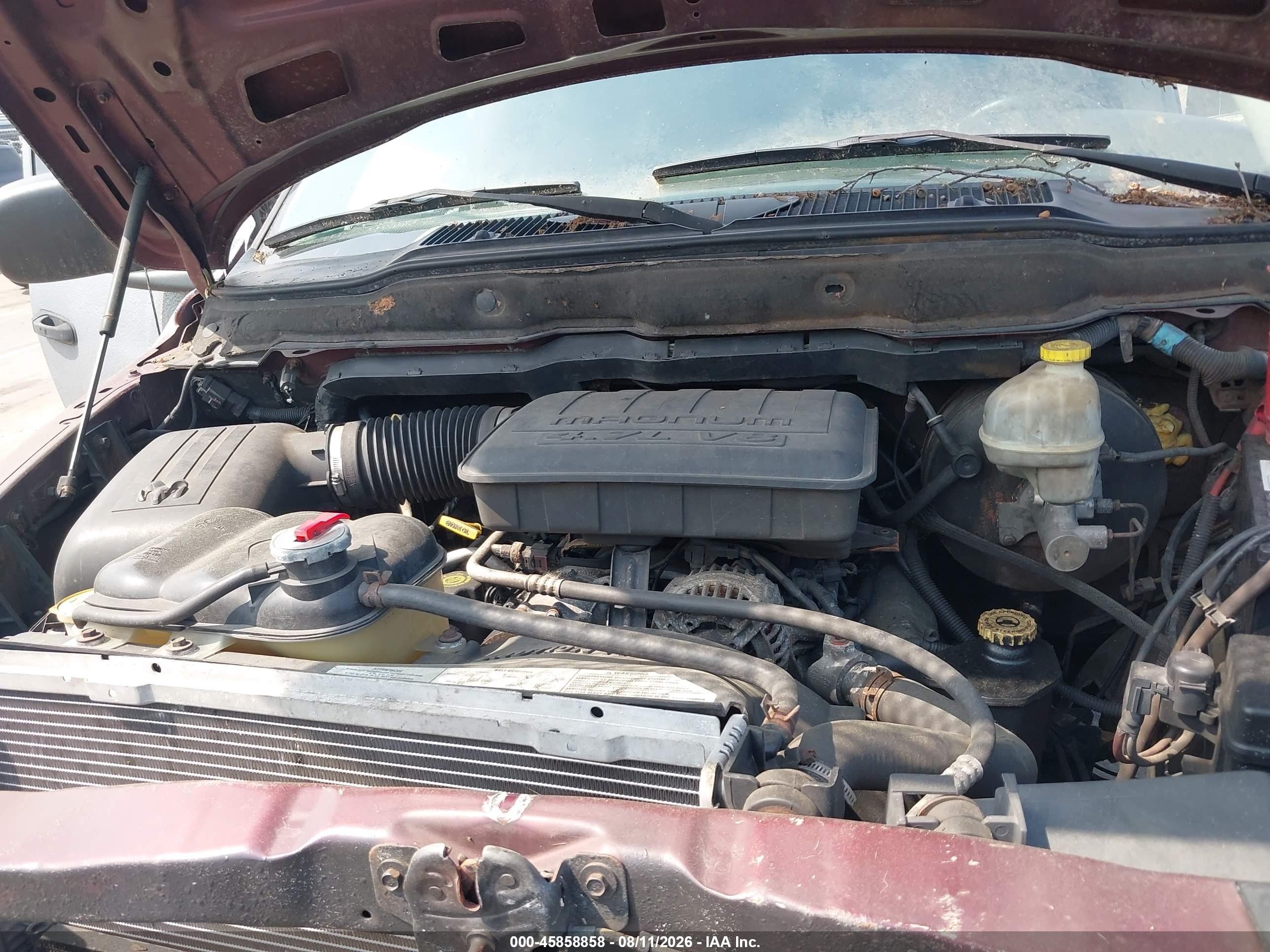 2002 Dodge Ram 1500 St Gray vin: 3D7HU18NX2G193405