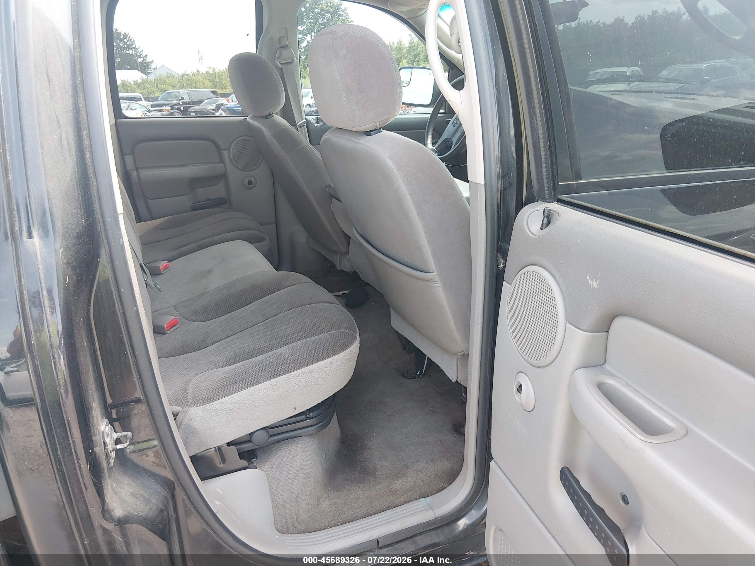 2002 Dodge Ram 1500 St Black vin: 3D7HU18Z12G132785