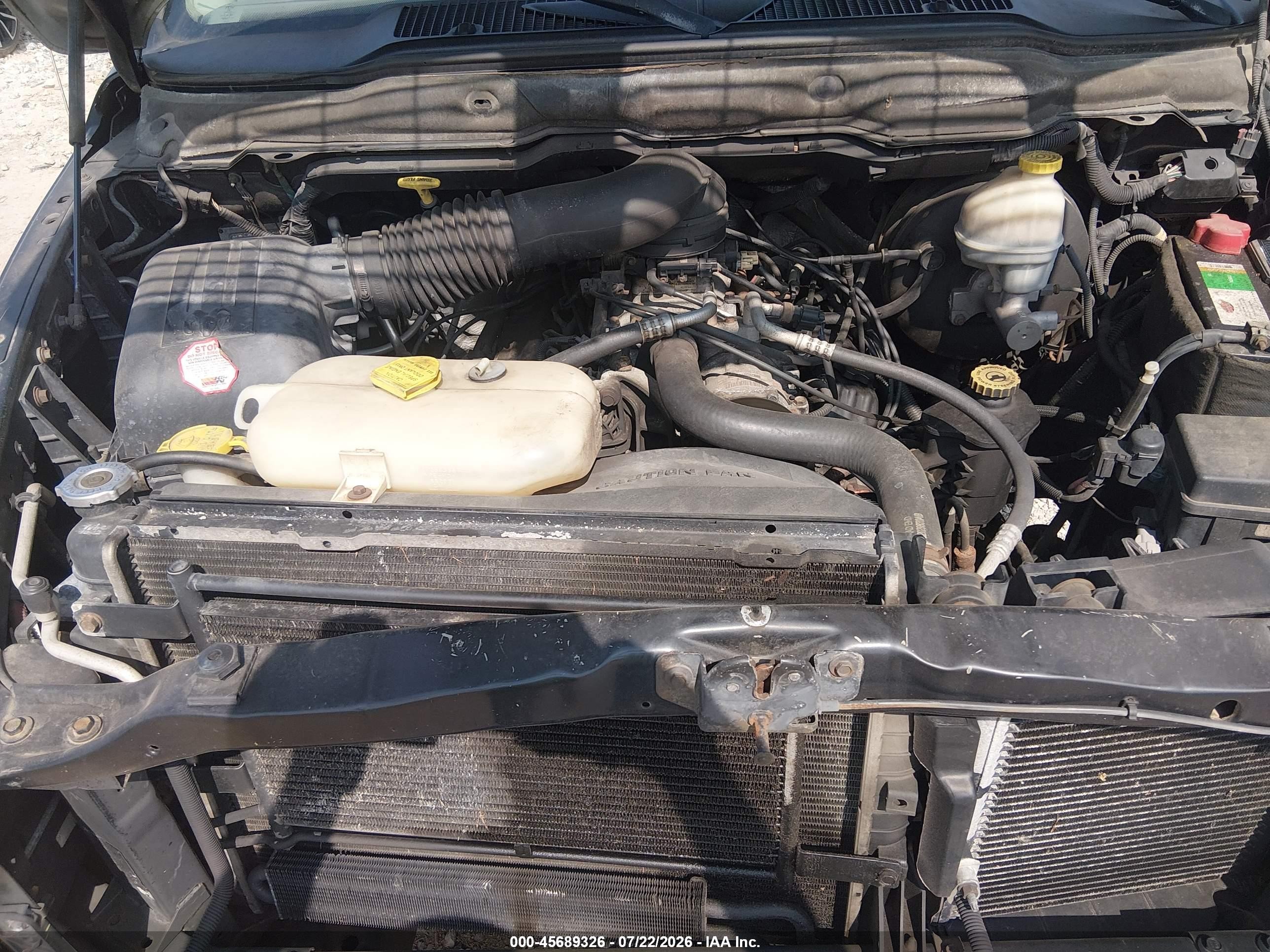 2002 Dodge Ram 1500 St Black vin: 3D7HU18Z12G132785