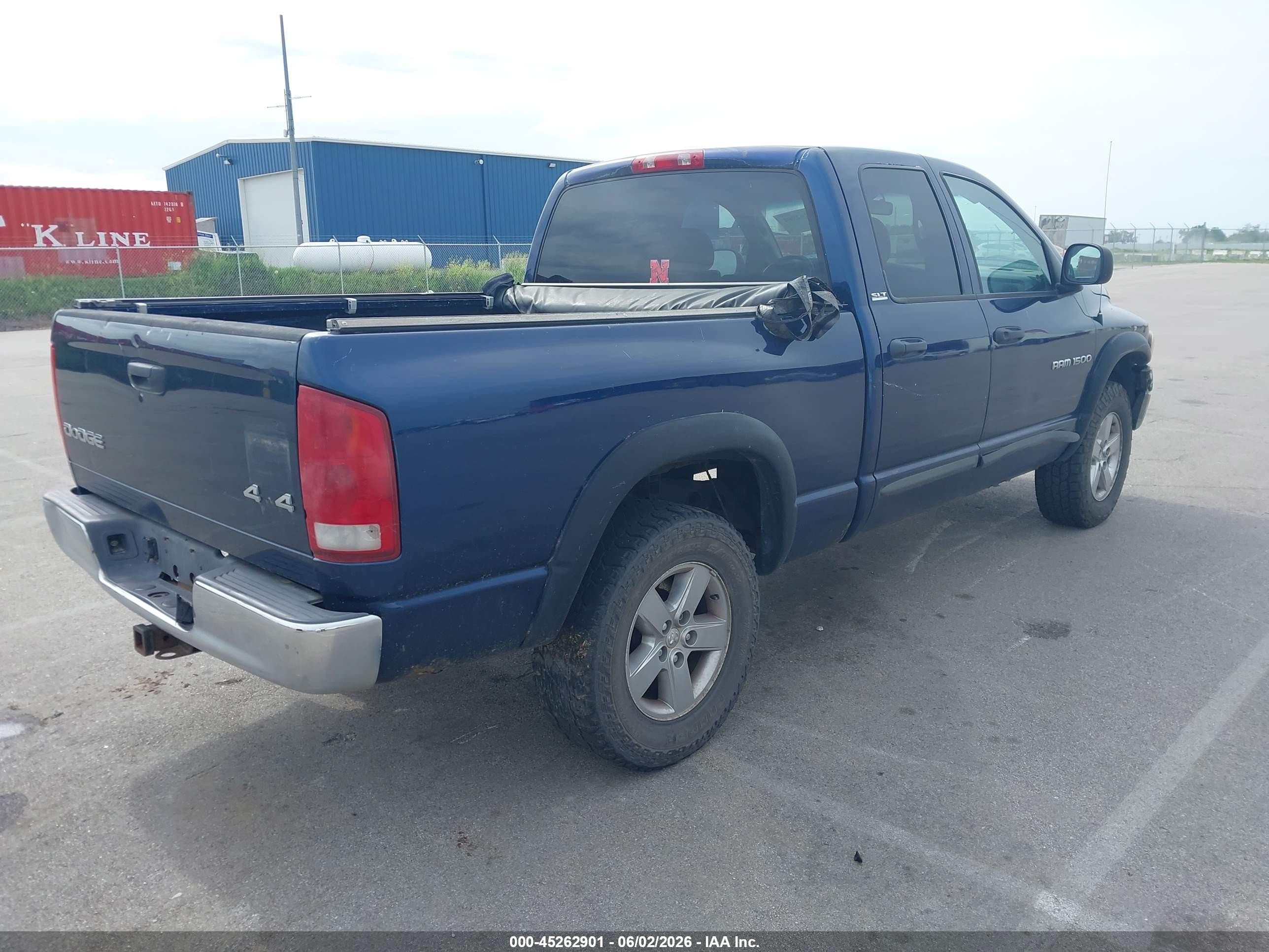 2002 Dodge Ram 1500 St Blue vin: 3D7HU18Z32G117348