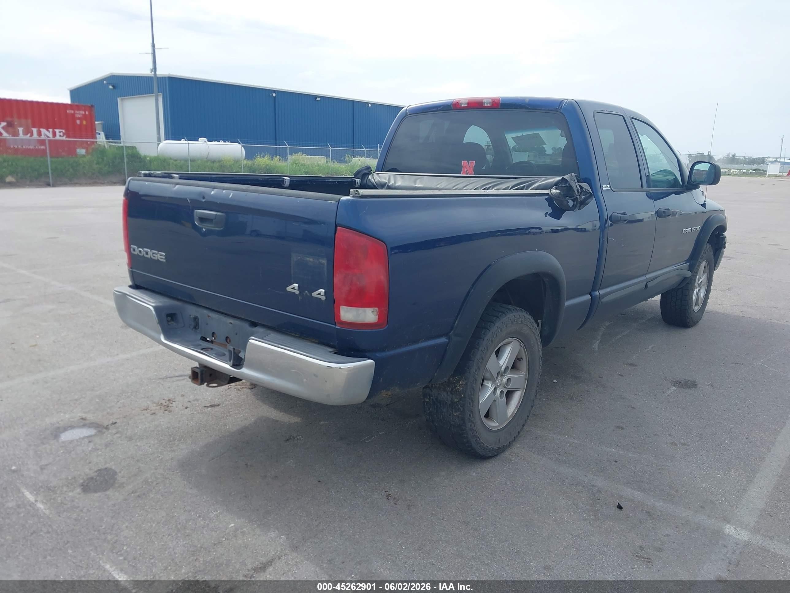 2002 Dodge Ram 1500 St Blue vin: 3D7HU18Z32G117348