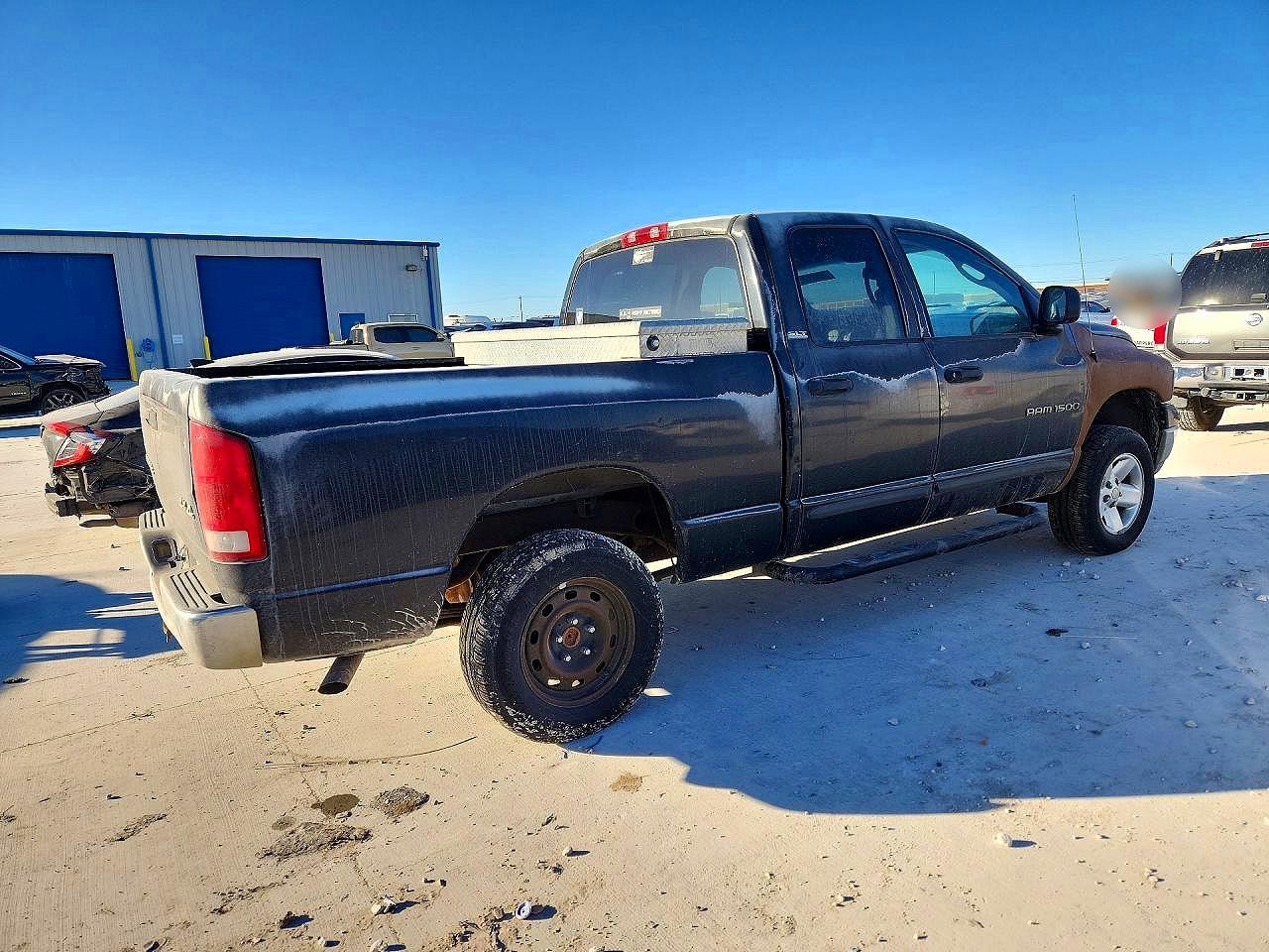 2002 Dodge Ram 1500 Gray vin: 3D7HU18Z42G211805