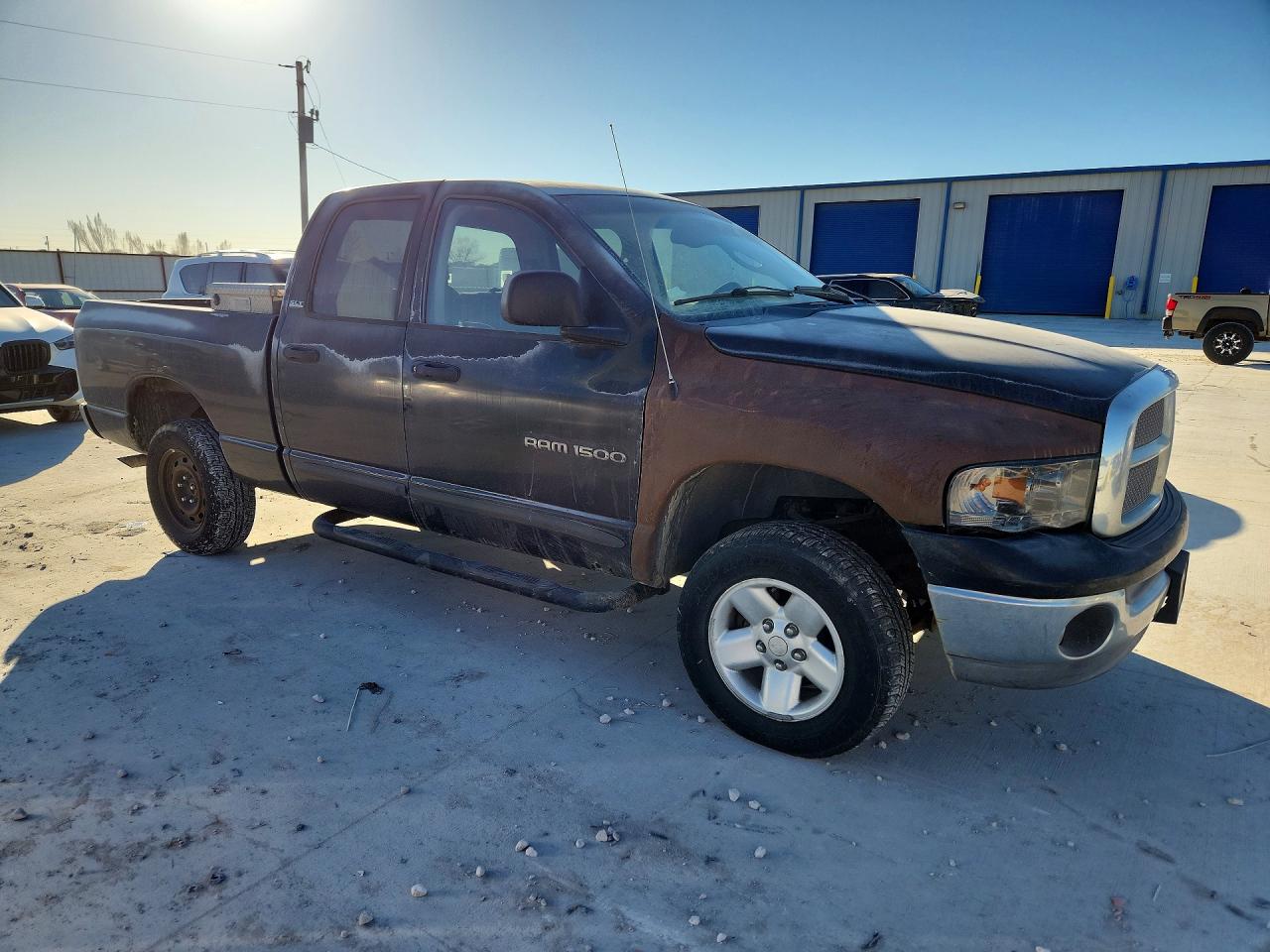 2002 Dodge Ram 1500 Gray vin: 3D7HU18Z42G211805