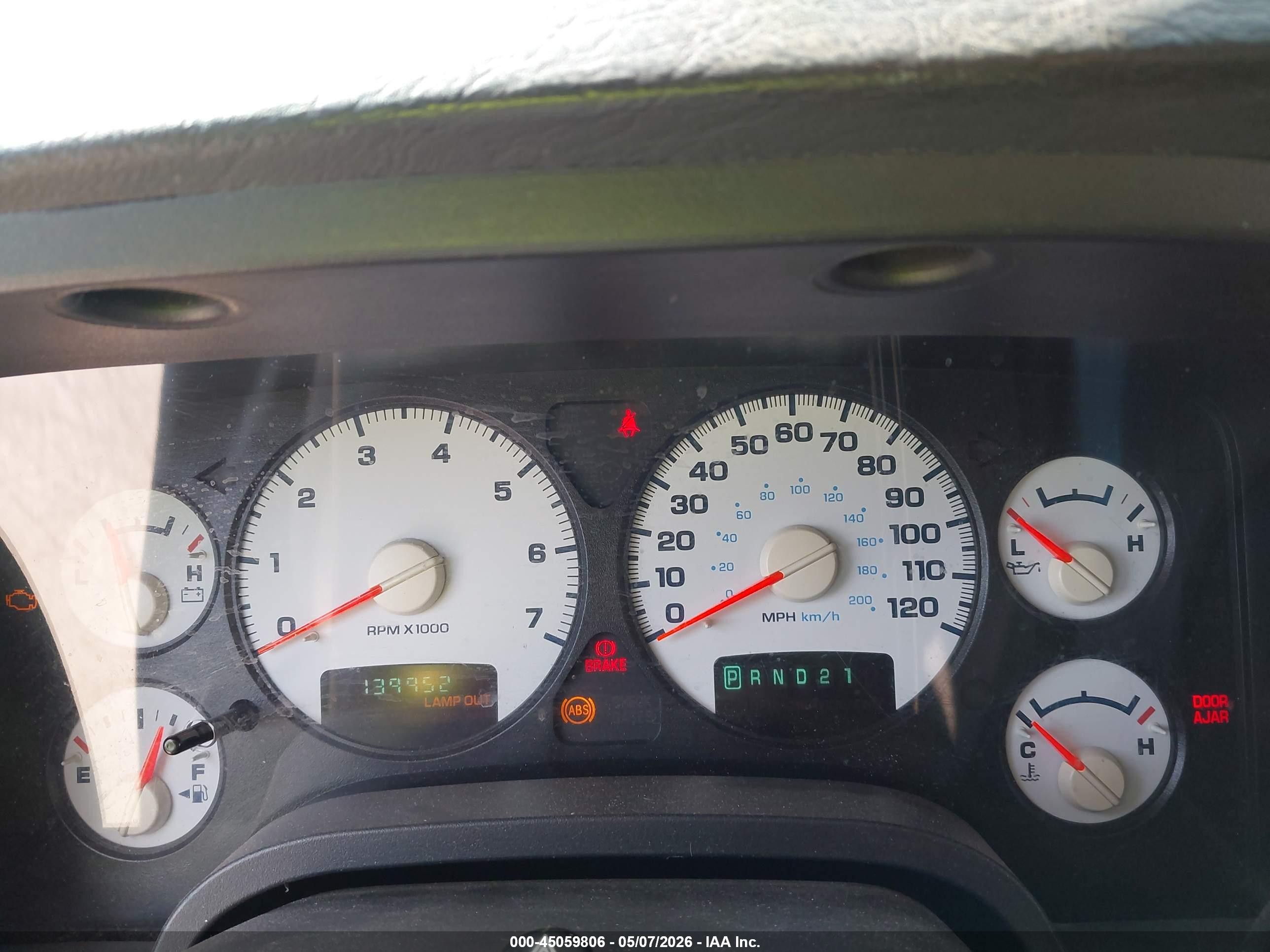 2002 Dodge Ram 1500 St Red vin: 3D7HU18Z52G205897
