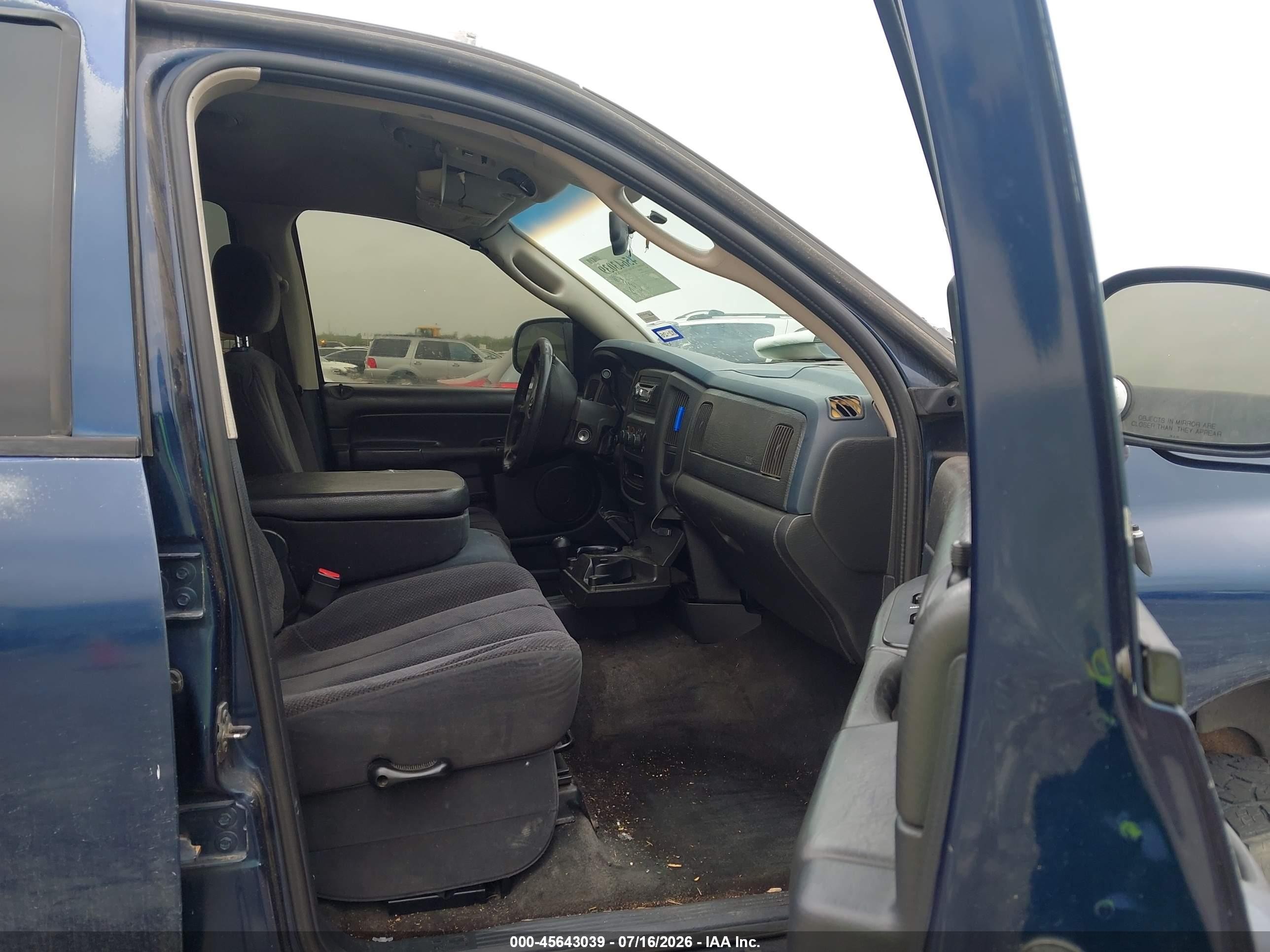 2002 Dodge Ram 1500 St Dark Blue vin: 3D7HU18Z62G154507