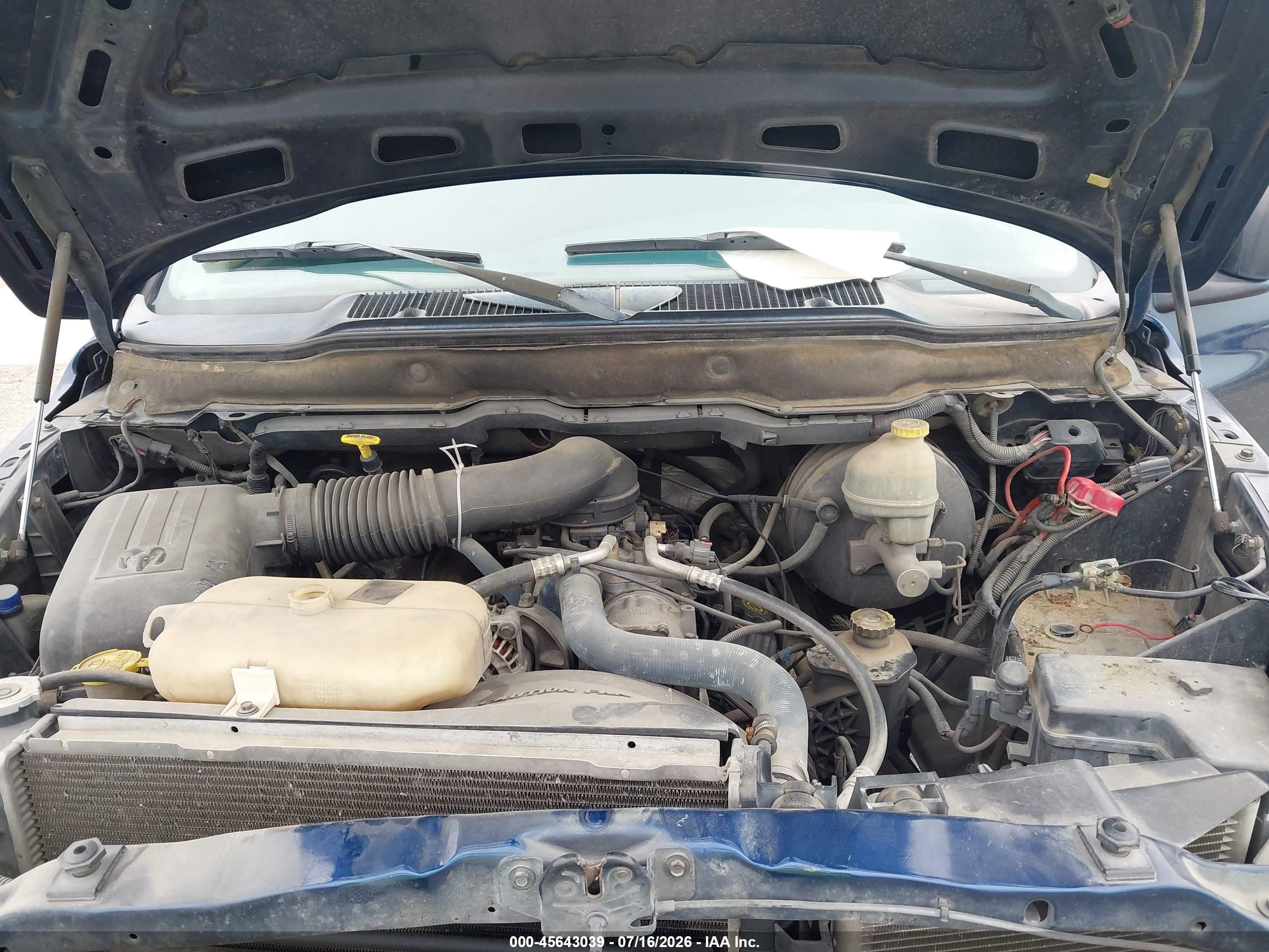 2002 Dodge Ram 1500 St Dark Blue vin: 3D7HU18Z62G154507