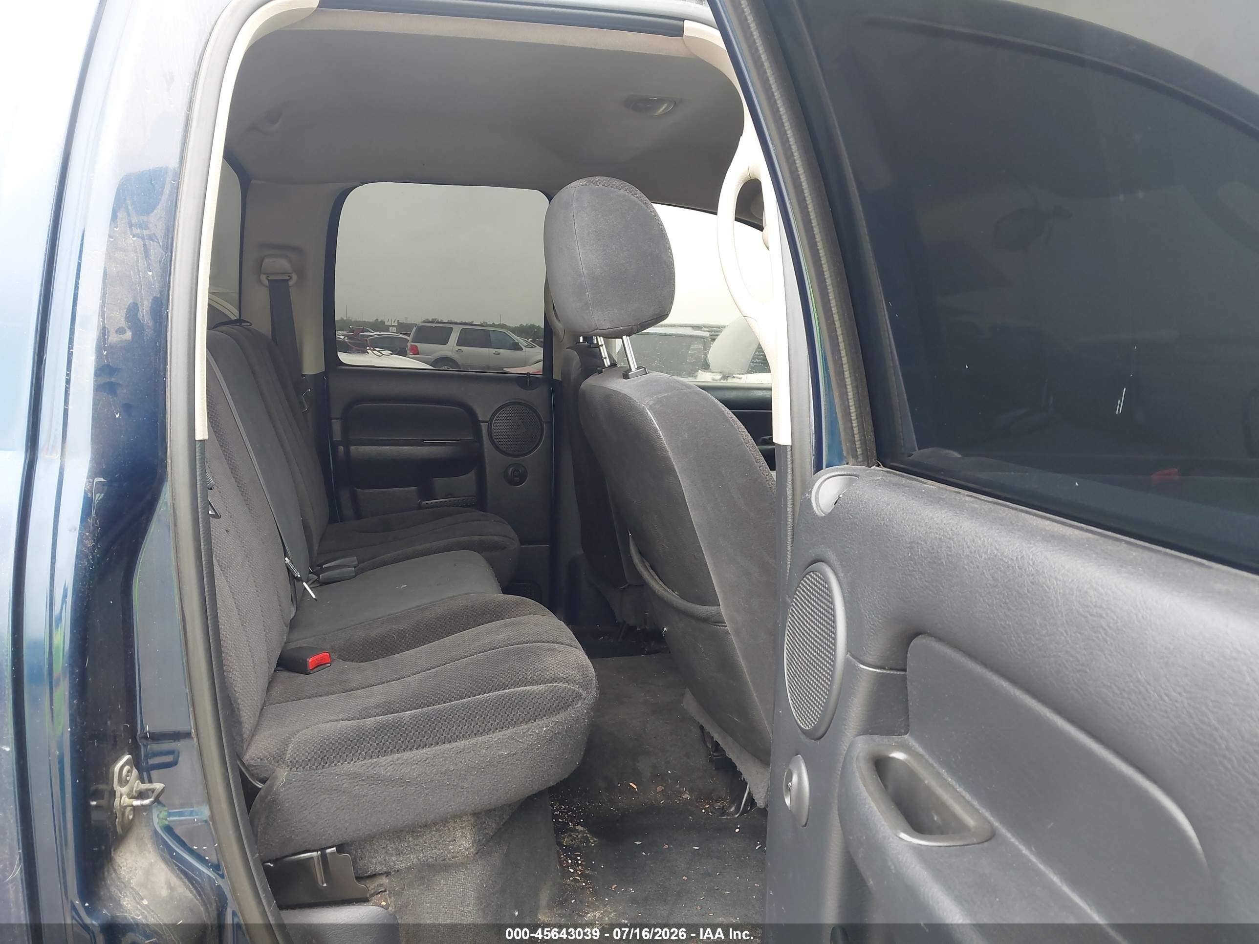 2002 Dodge Ram 1500 St Dark Blue vin: 3D7HU18Z62G154507