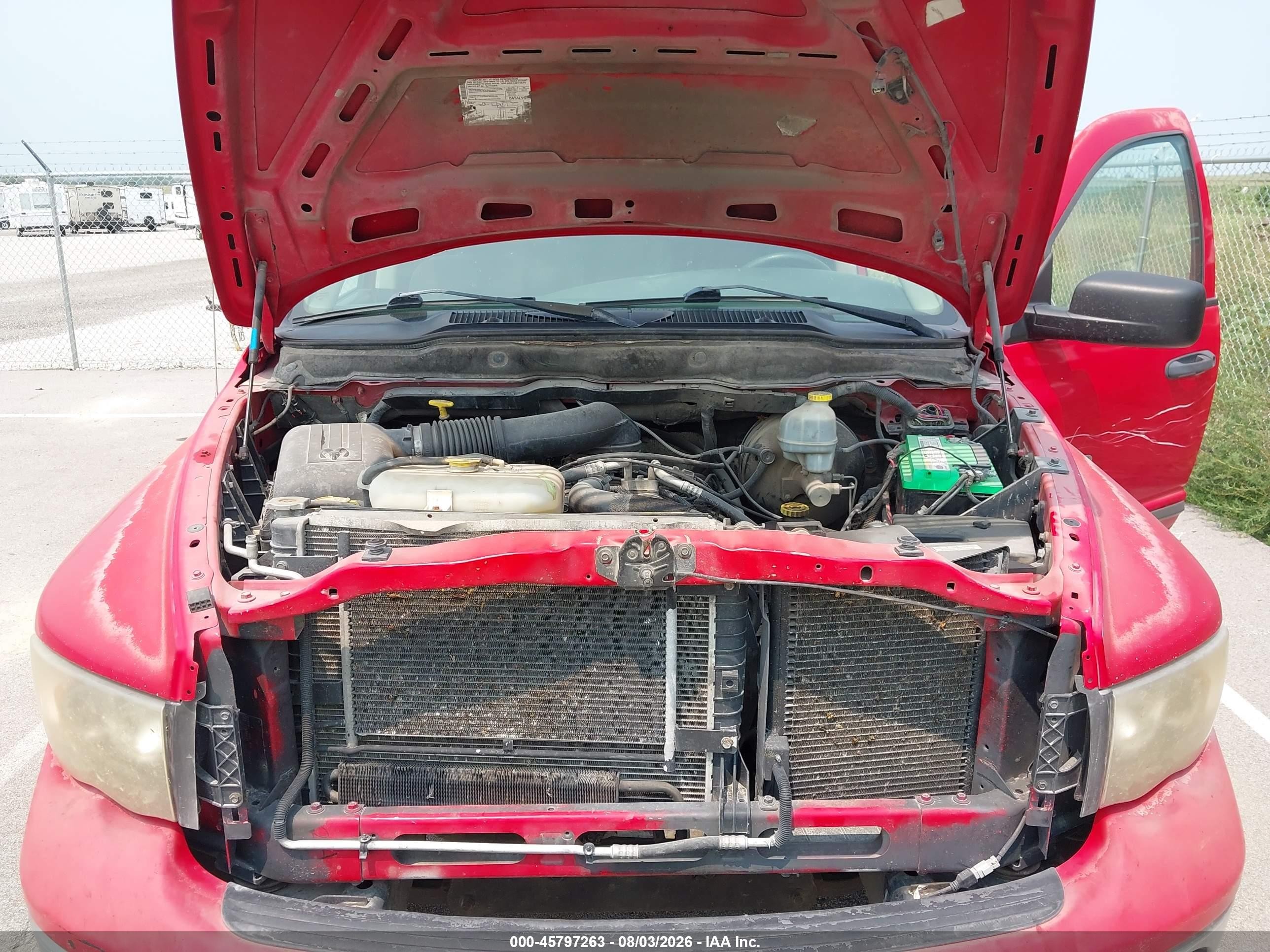 2002 Dodge Ram 1500 St Red vin: 3D7HU18ZX2G211985