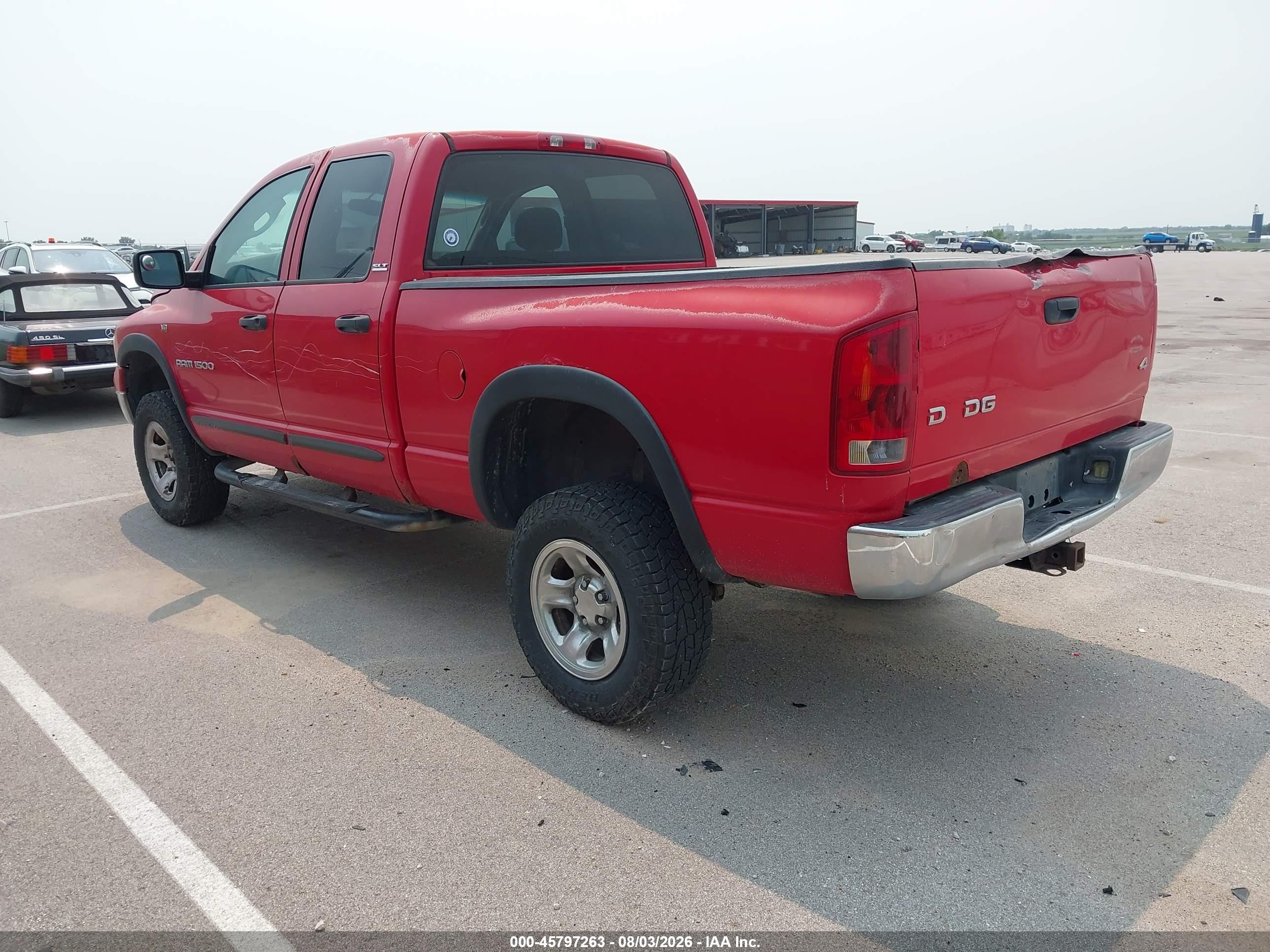 2002 Dodge Ram 1500 St Red vin: 3D7HU18ZX2G211985