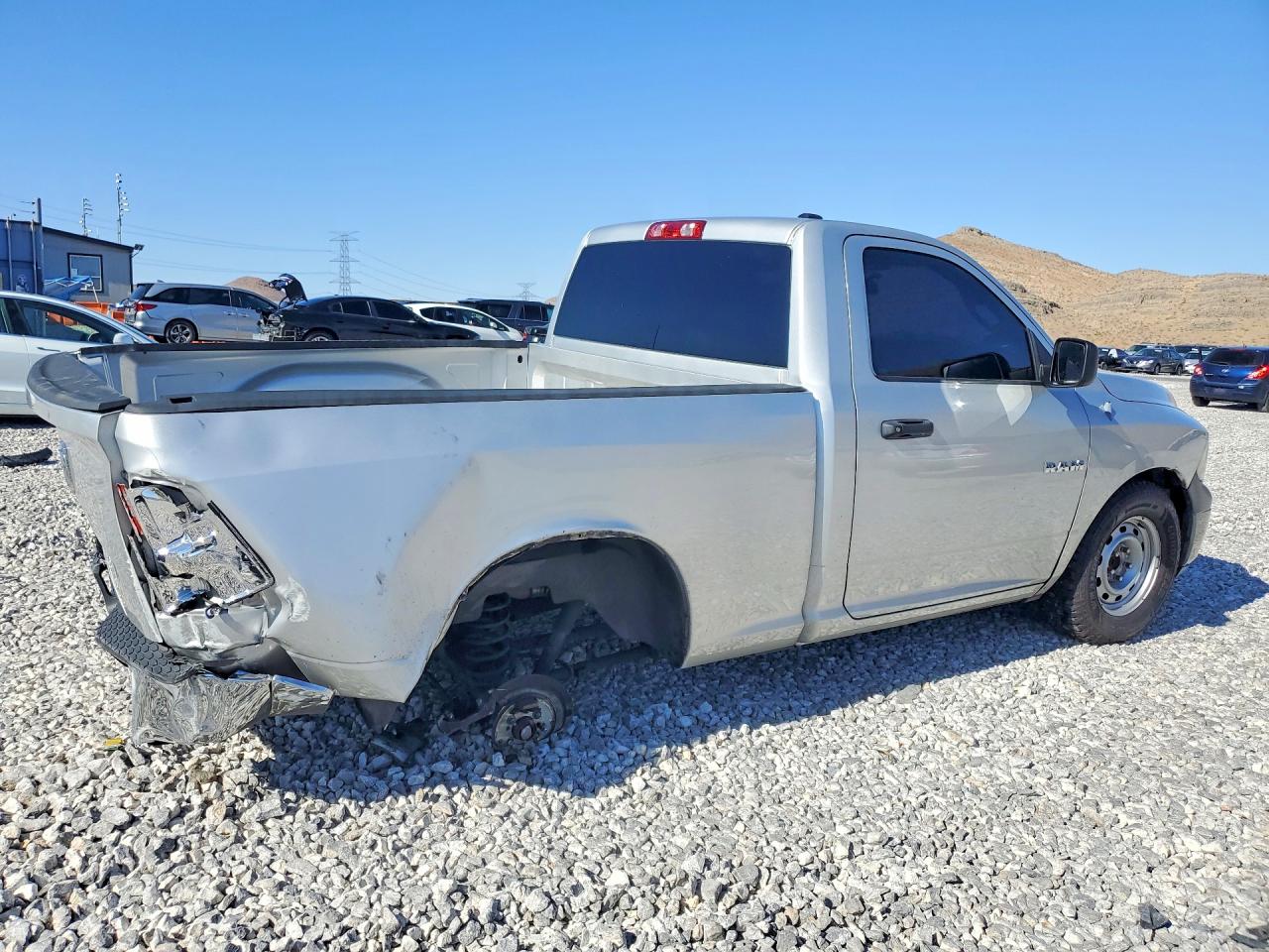 2010 Dodge Ram 1500 Silver vin: 3D7JB1EK0AG191307