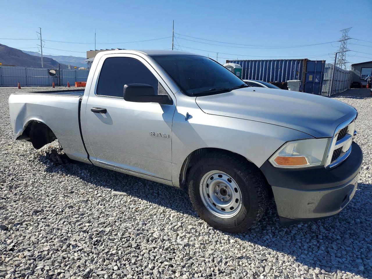 2010 Dodge Ram 1500 Silver vin: 3D7JB1EK0AG191307