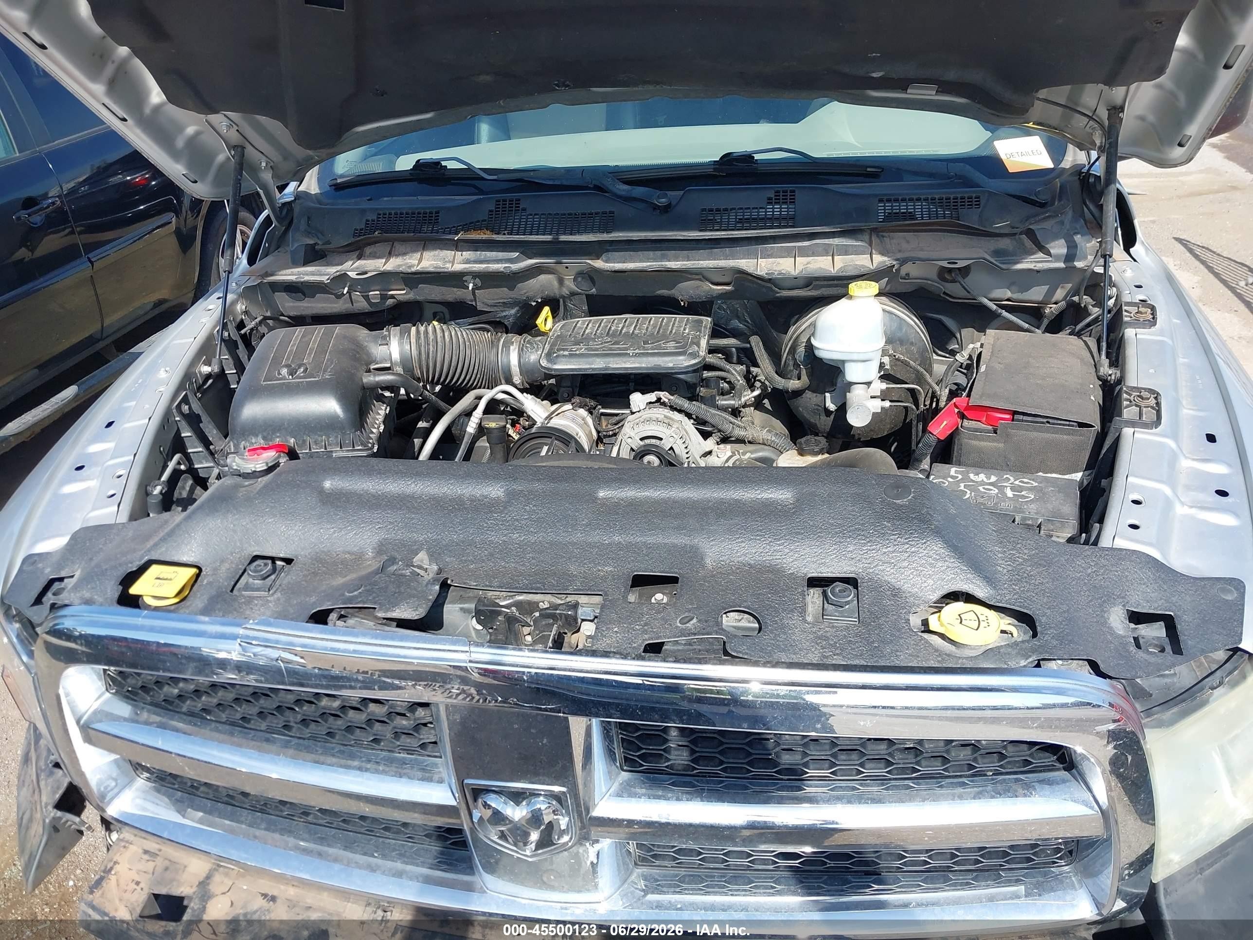 2011 Ram Ram 1500 St Silver vin: 3D7JB1EK2BG612820
